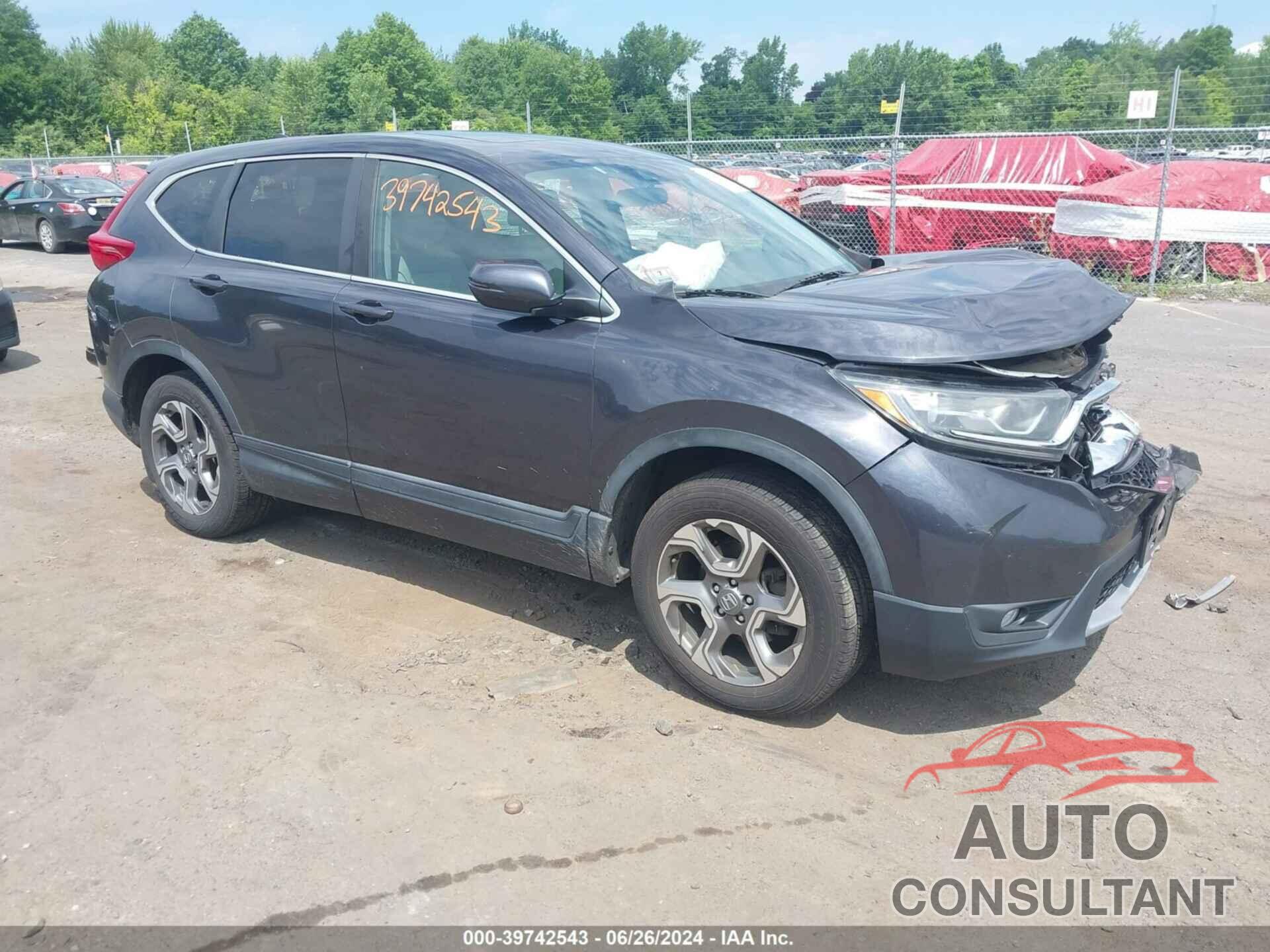 HONDA CR-V 2017 - 2HKRW2H58HH633605