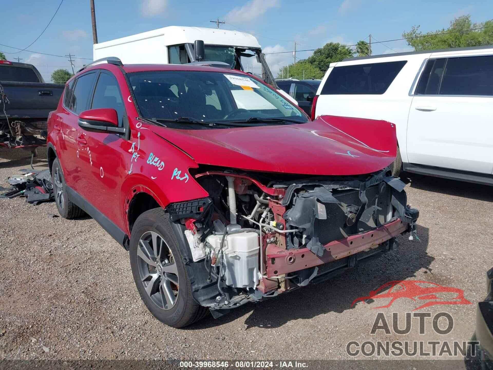 TOYOTA RAV4 2017 - 2T3RFREV7HW666438