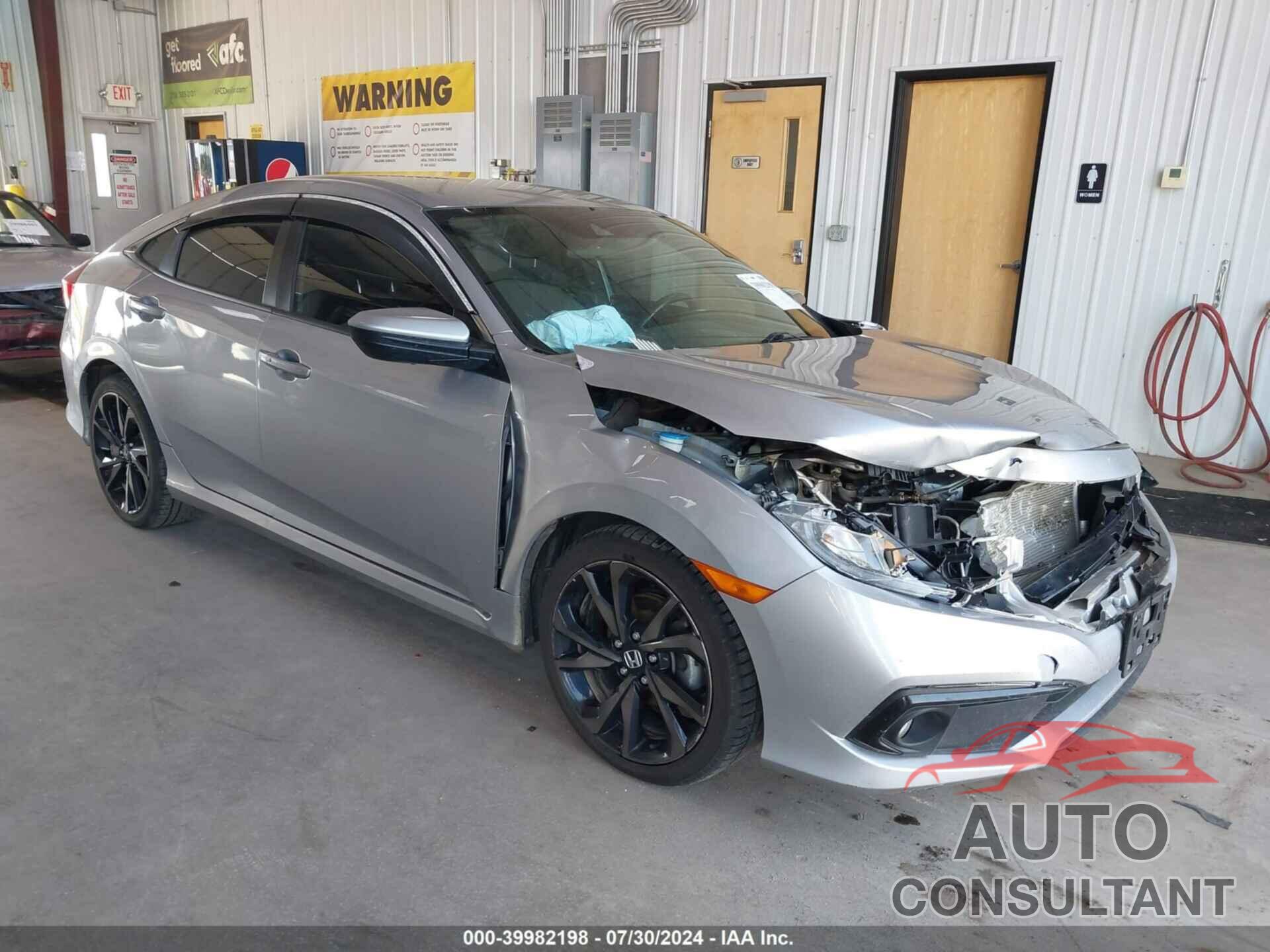 HONDA CIVIC 2019 - 2HGFC2F83KH501779