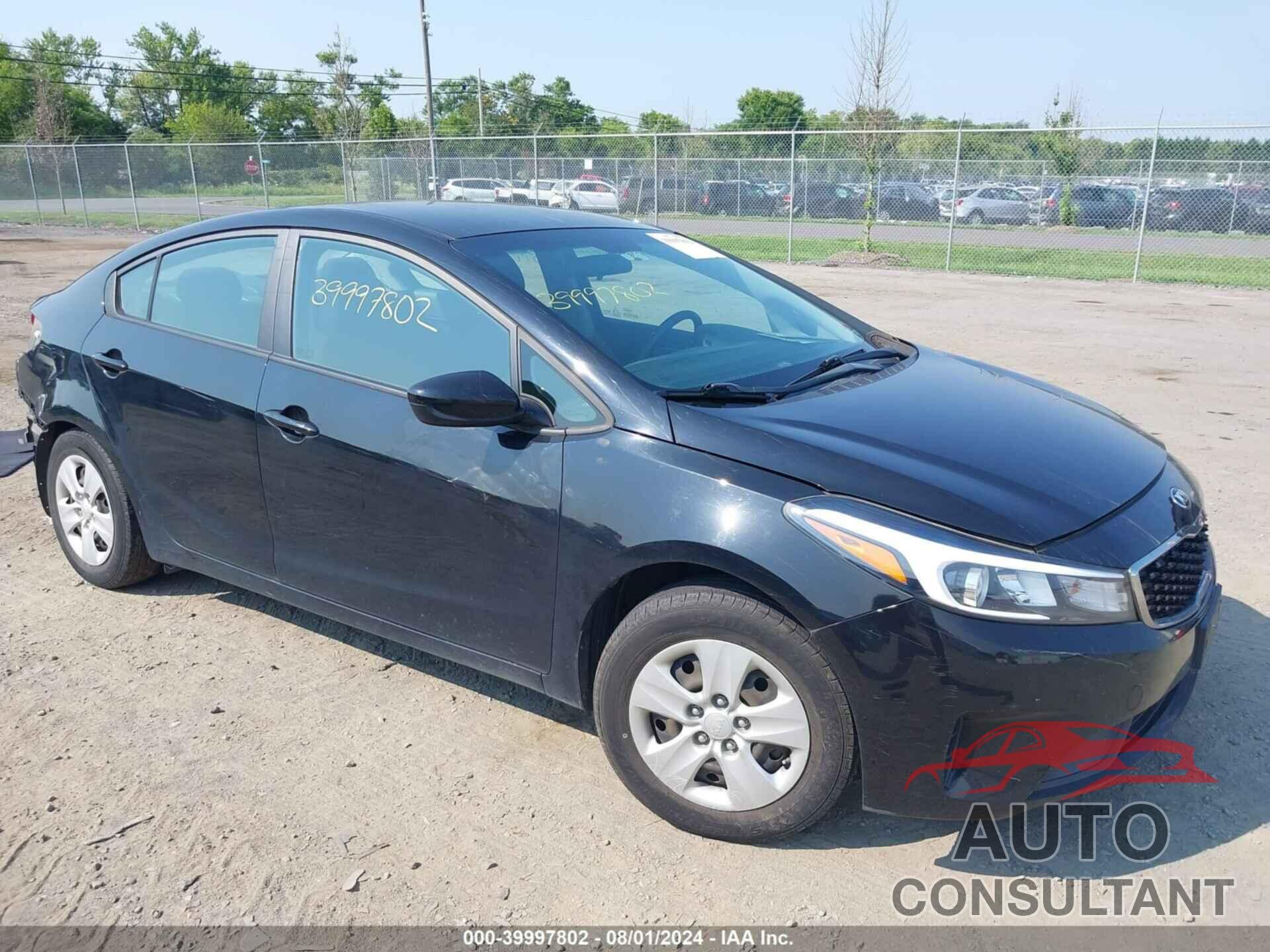 KIA FORTE 2017 - 3KPFK4A78HE091383