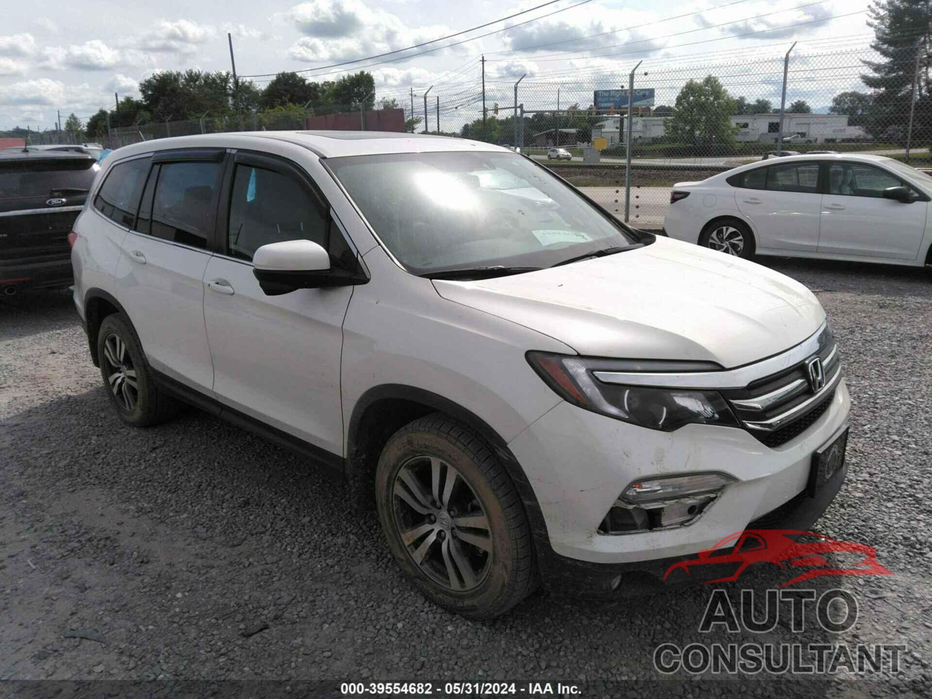 HONDA PILOT 2018 - 5FNYF6H51JB010575