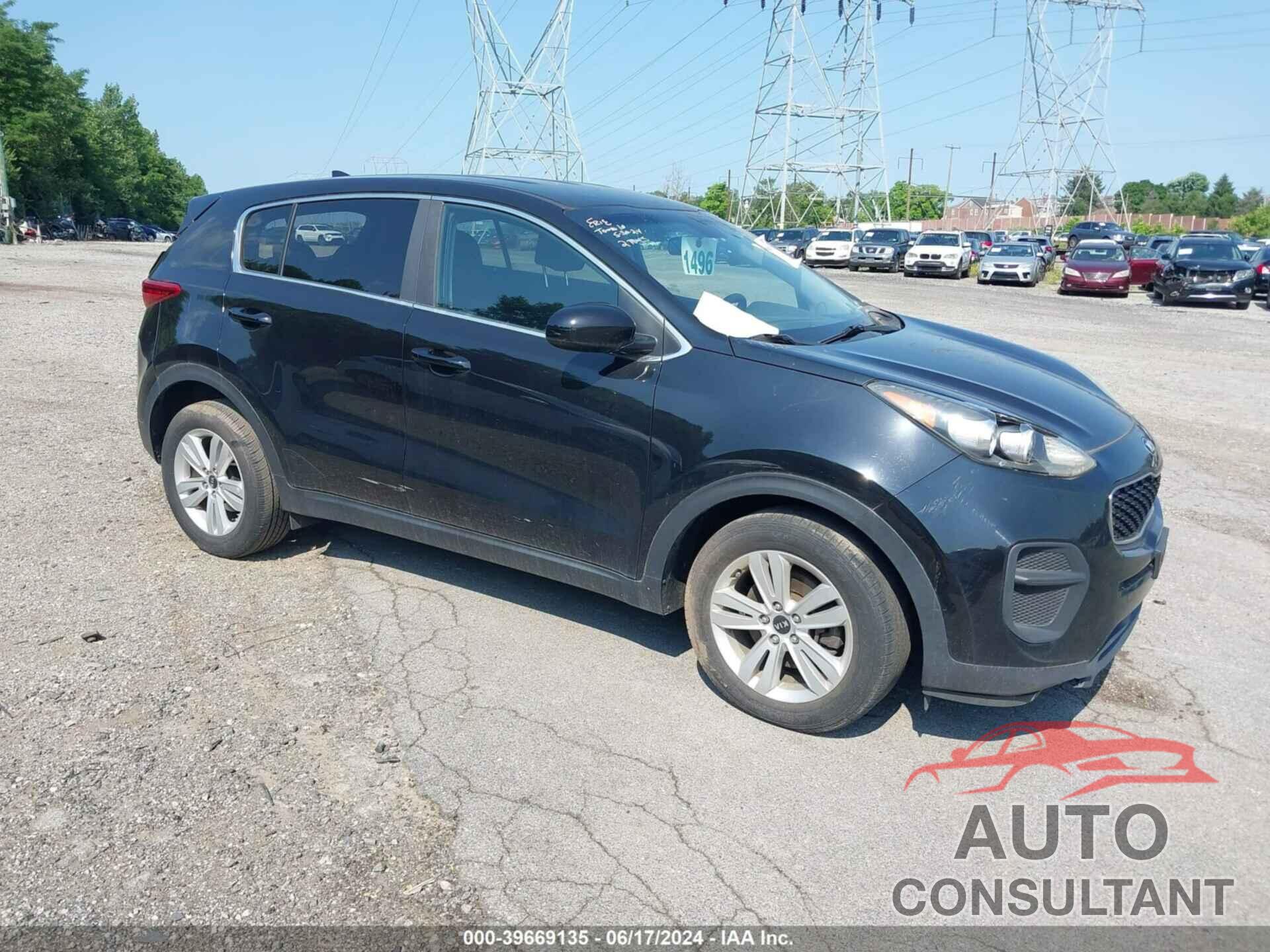 KIA SPORTAGE 2017 - KNDPM3AC8H7209308