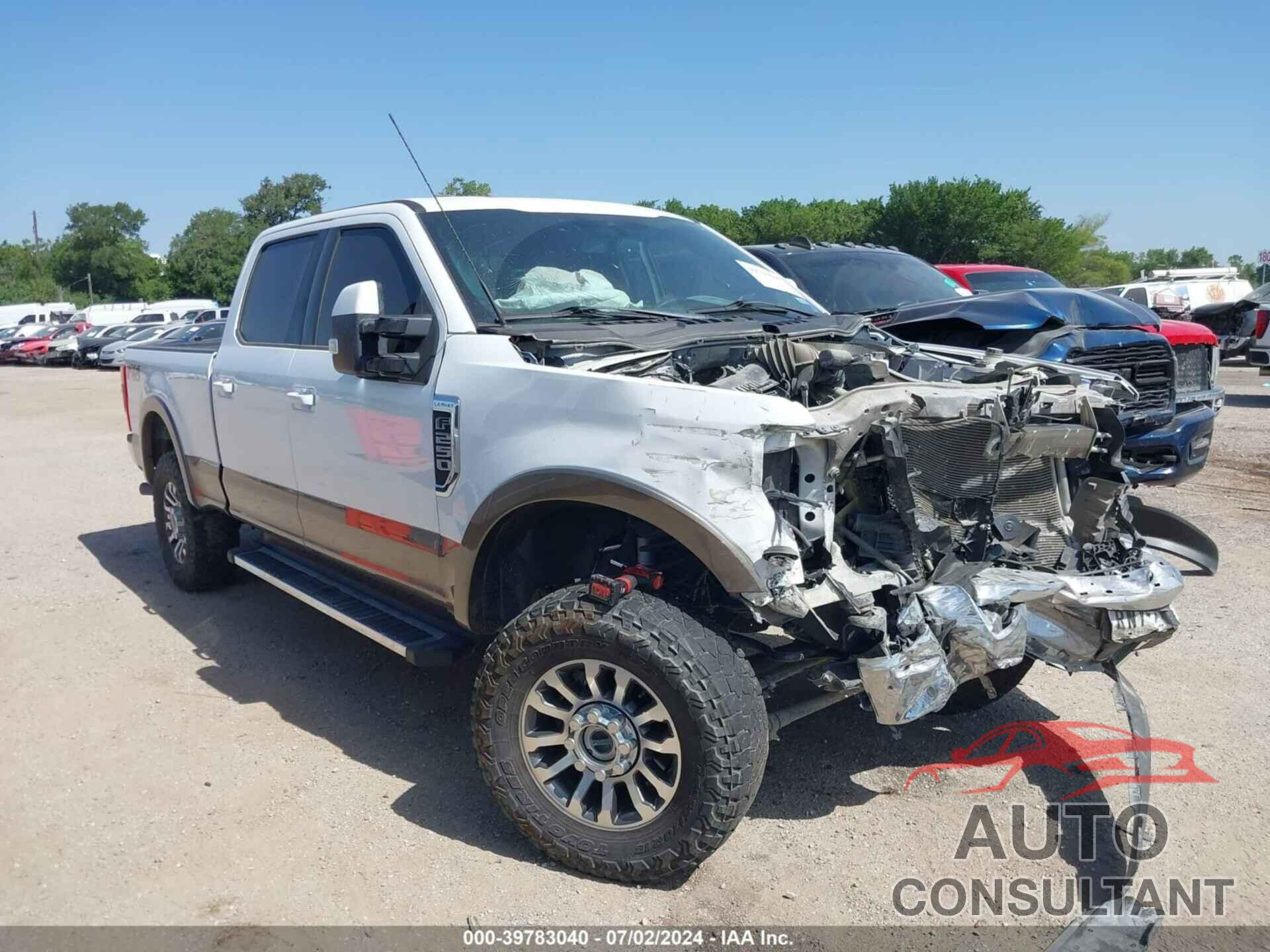 FORD F-250 2022 - 1FT7W2BNXNED55544