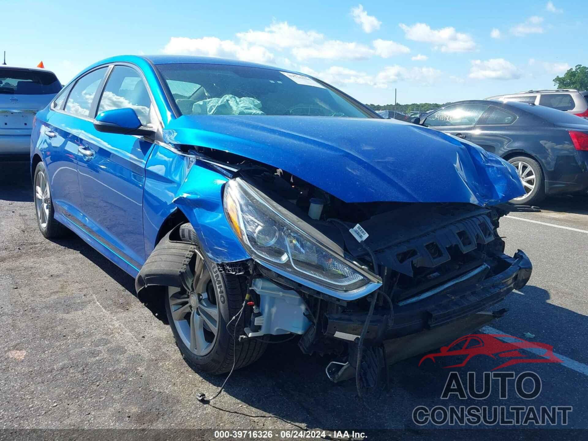 HYUNDAI SONATA 2018 - 5NPE34AF8JH645751