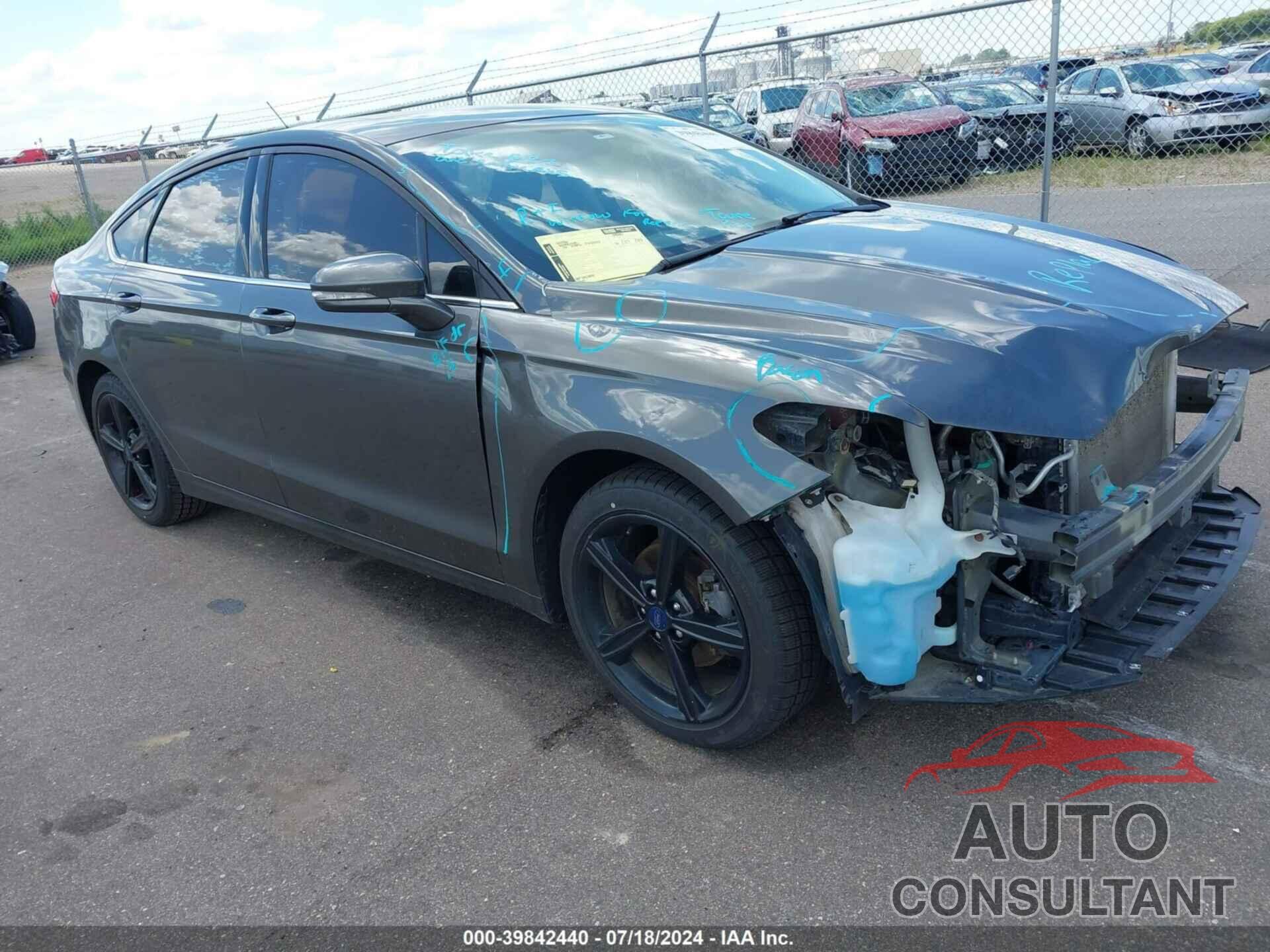 FORD FUSION 2016 - 3FA6P0H74GR354983