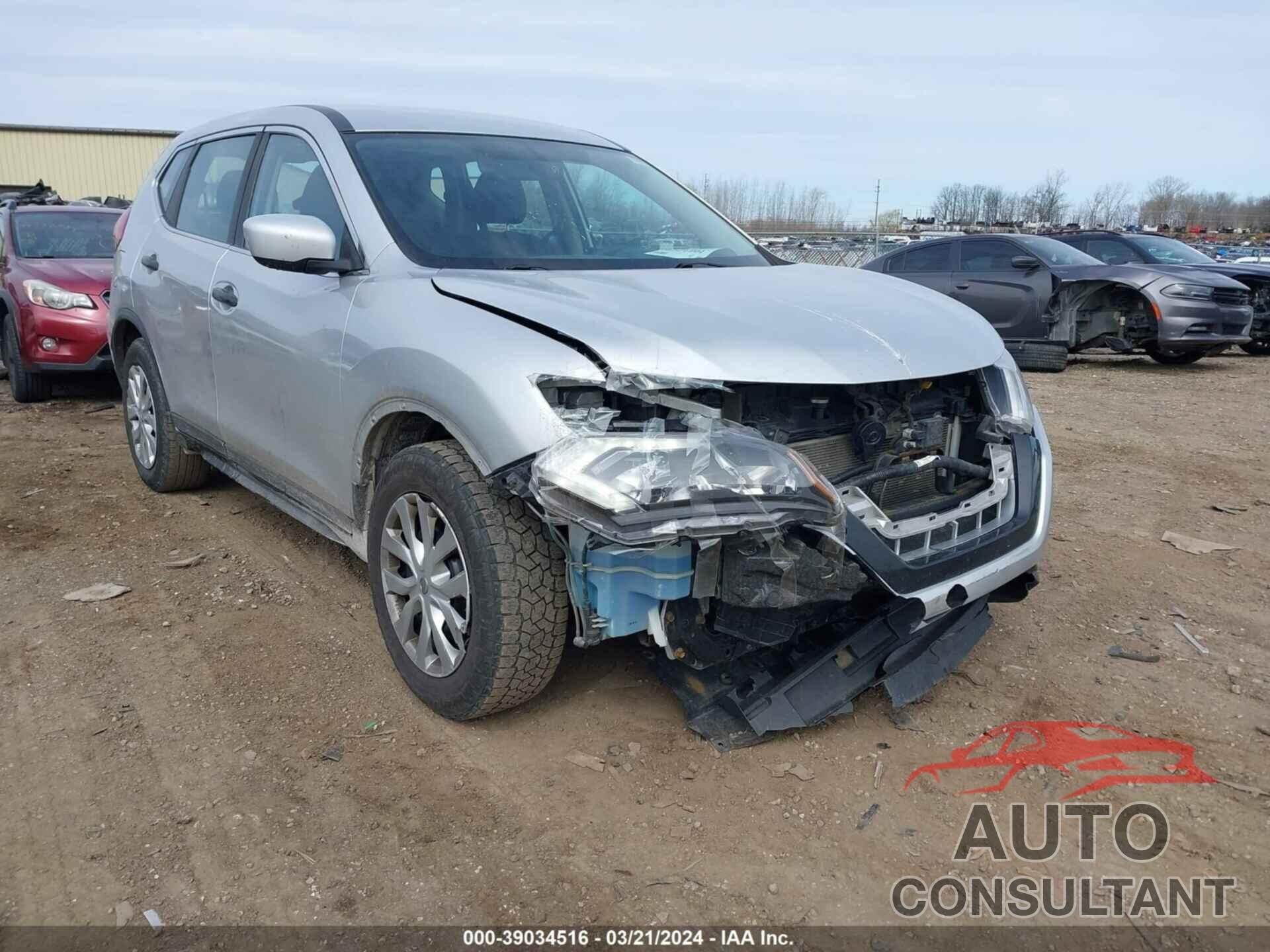 NISSAN ROGUE 2017 - KNMAT2MT6HP575606