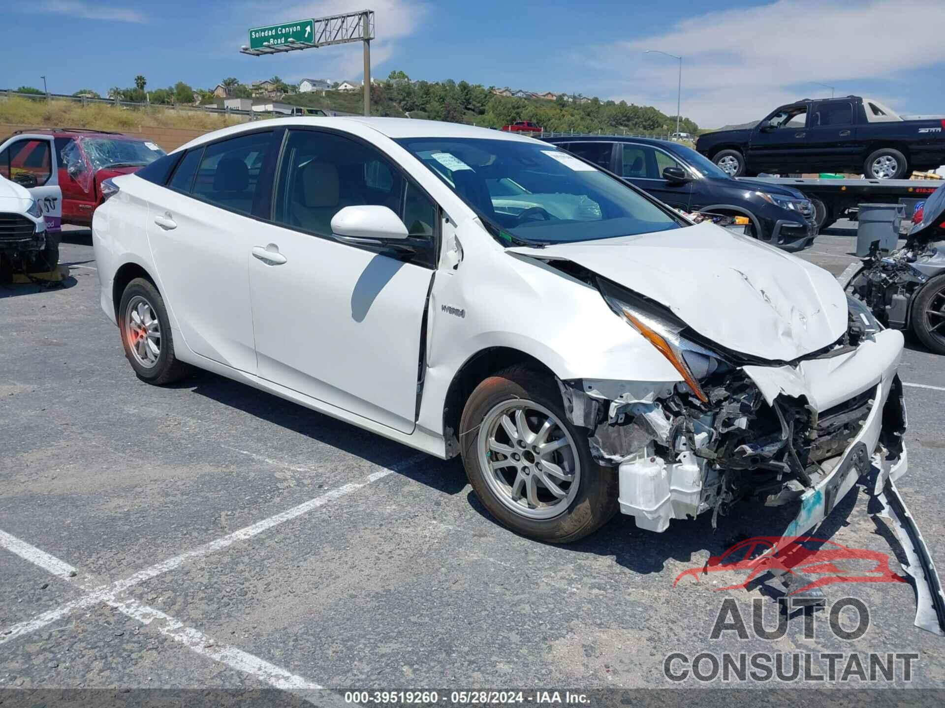 TOYOTA PRIUS 2018 - JTDKBRFU5J3067260