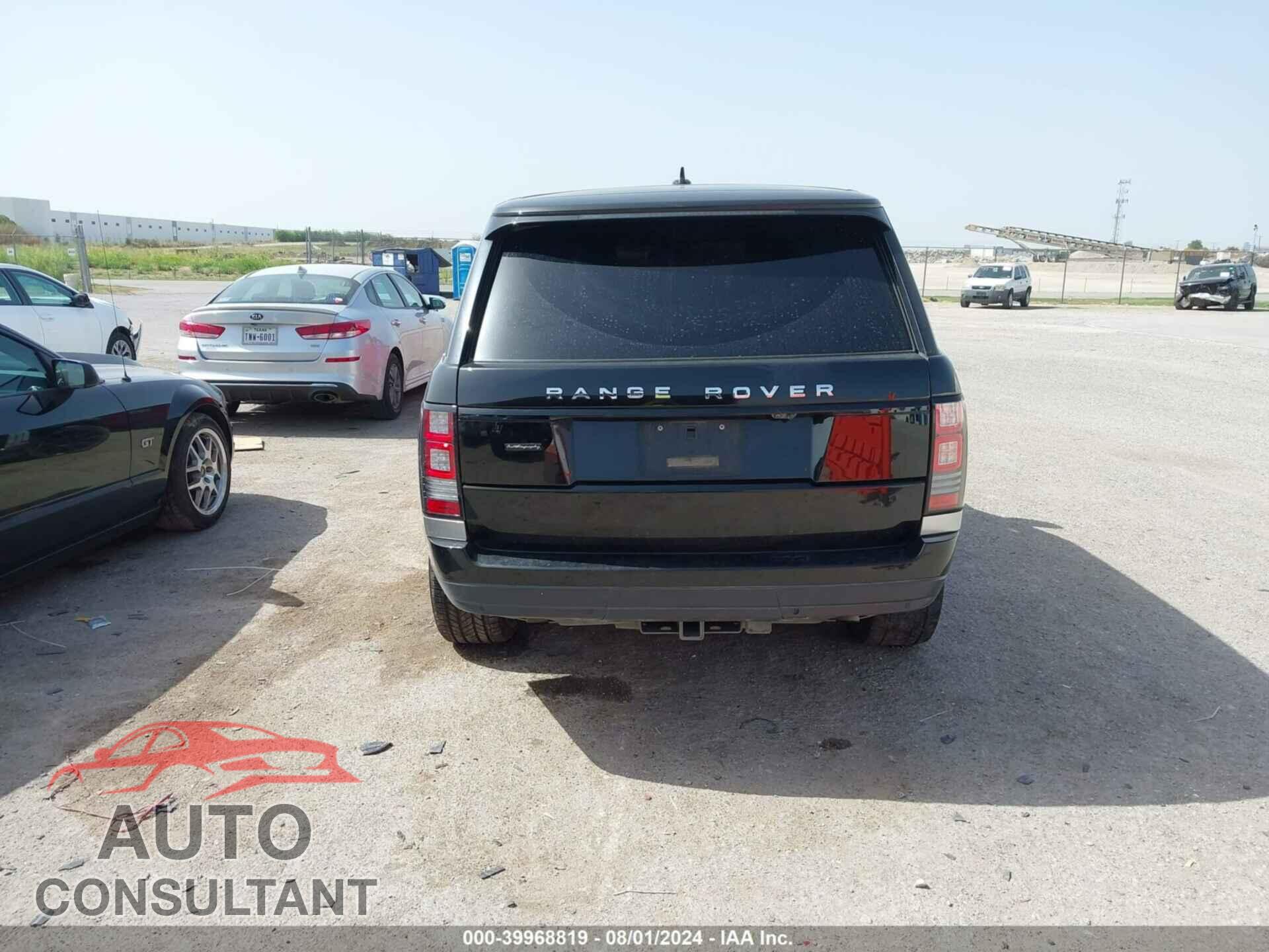 LAND ROVER RANGE ROVER 2016 - SALGV3EF6GA313260