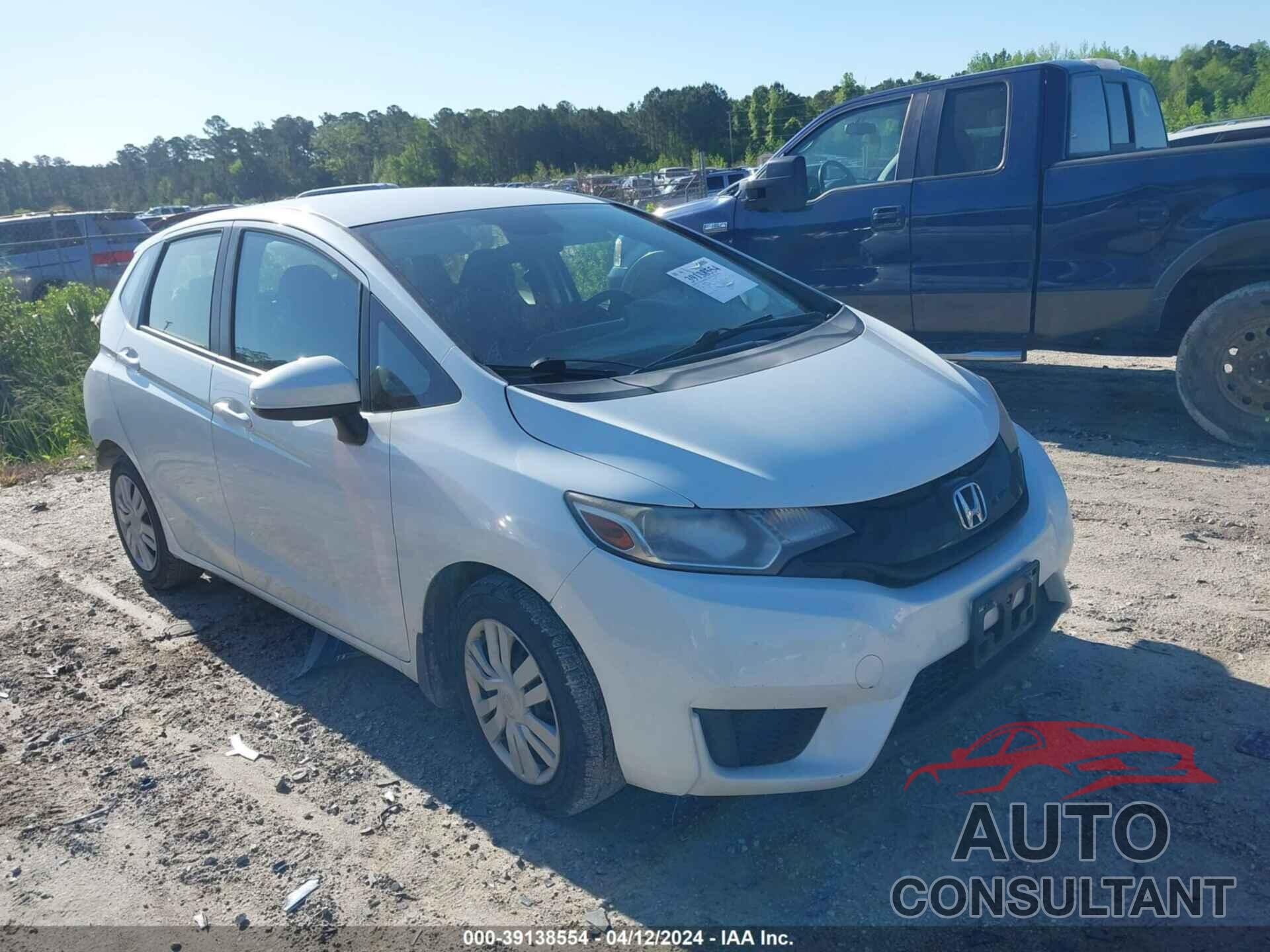 HONDA FIT 2016 - JHMGK5H5XGX003056