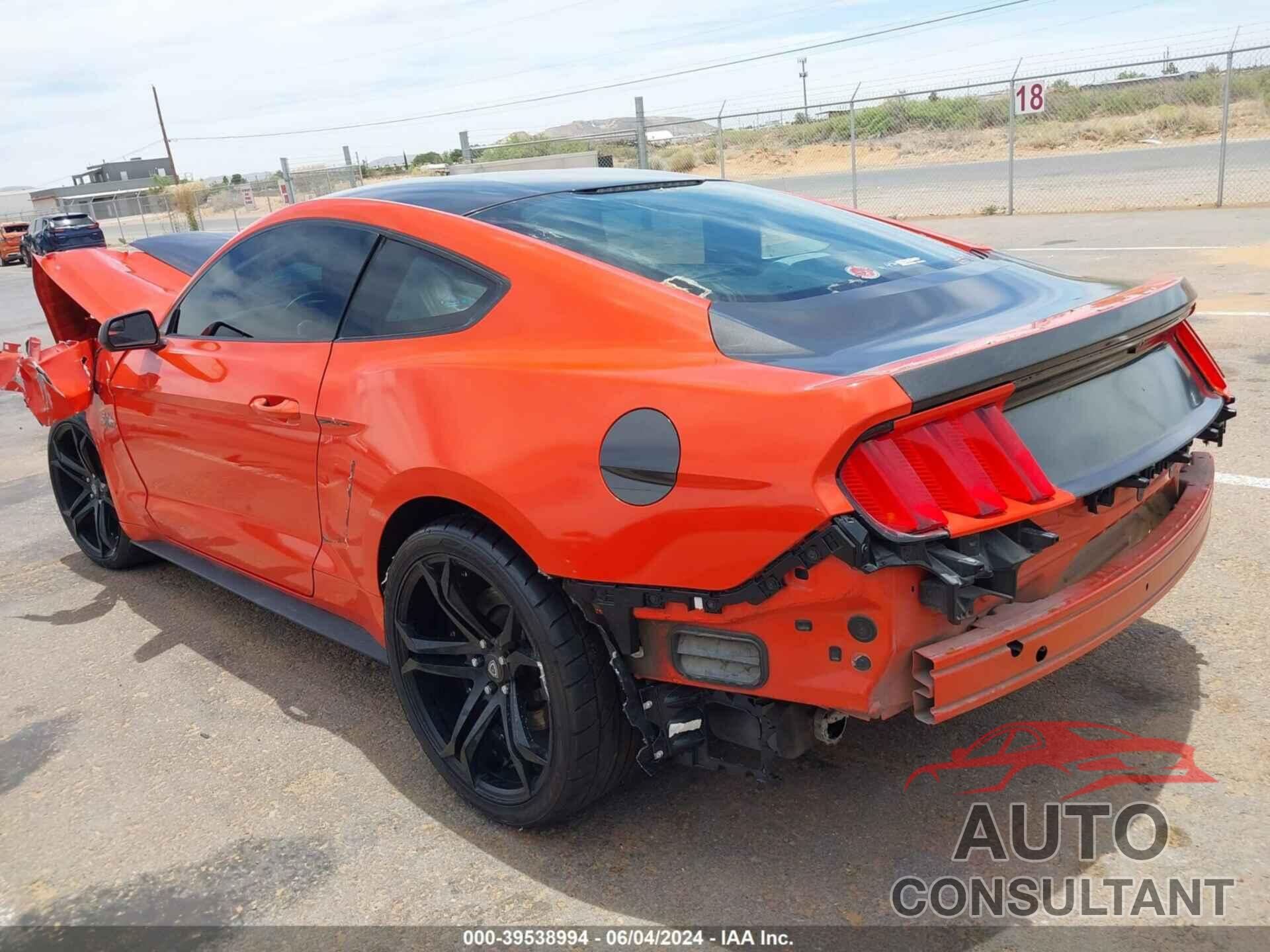 FORD MUSTANG 2016 - 1FA6P8CF1G5310326