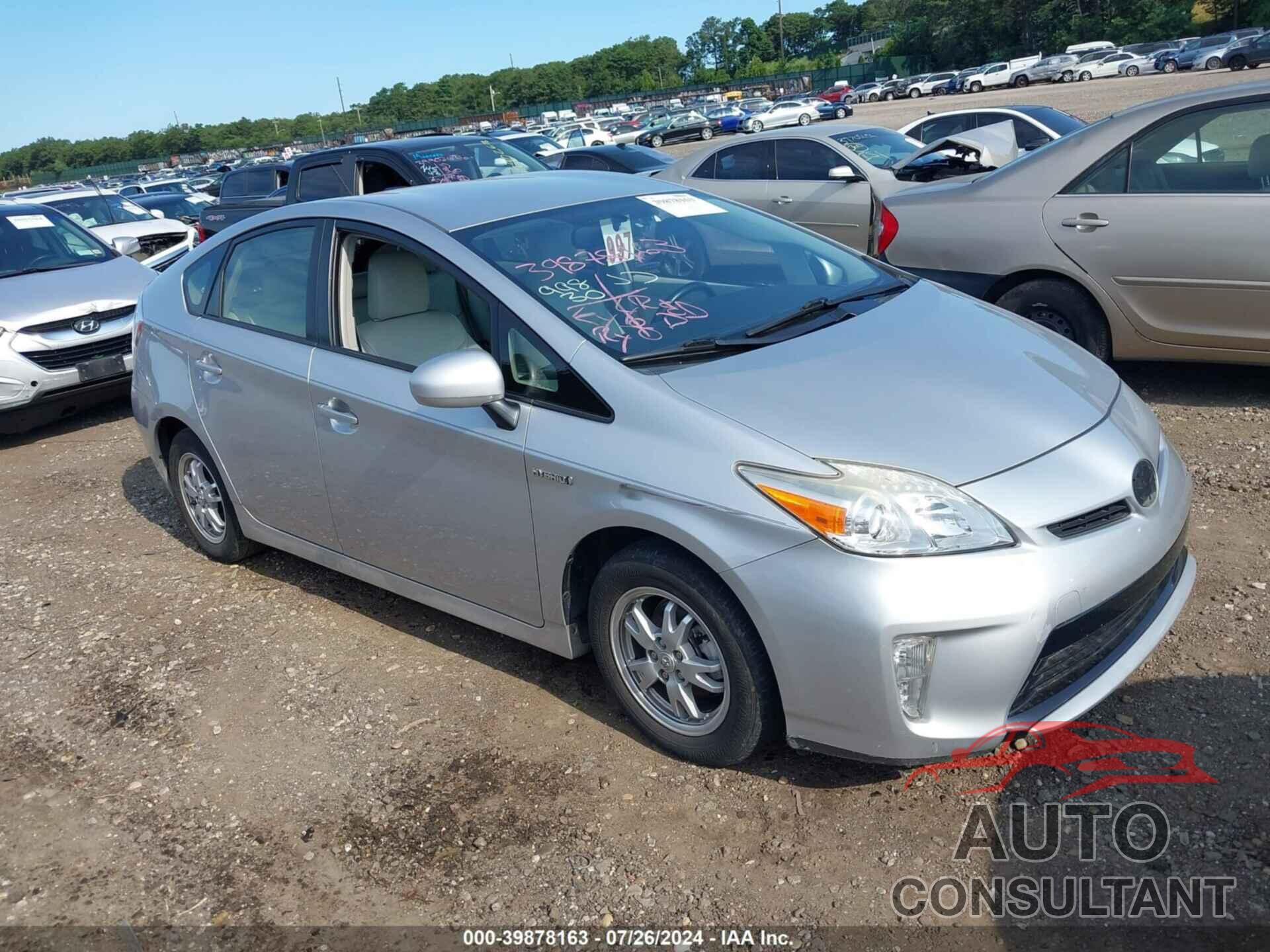 TOYOTA PRIUS 2013 - JTDKN3DU1D5656497