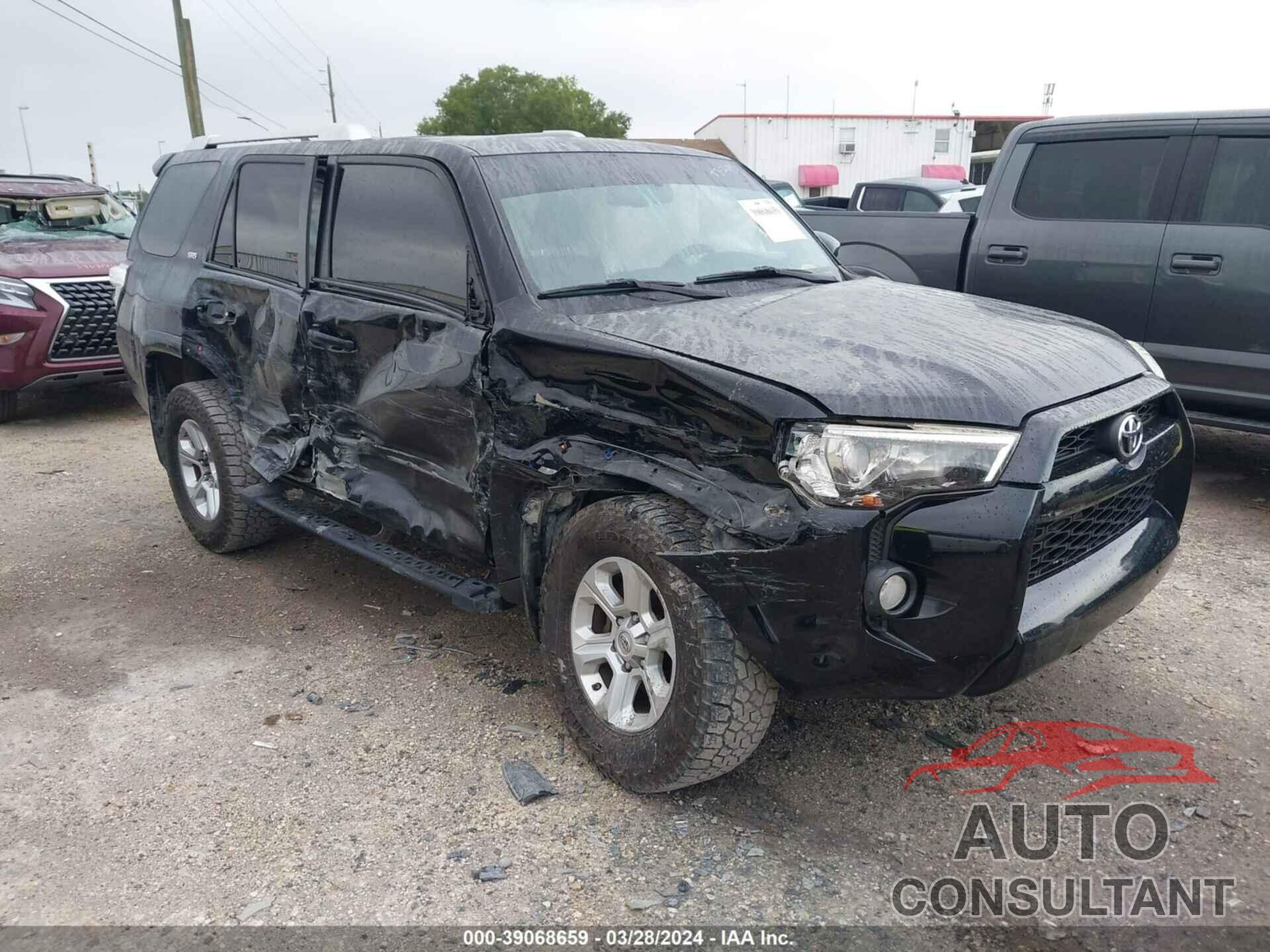 TOYOTA 4RUNNER 2018 - JTEZU5JRXJ5169187