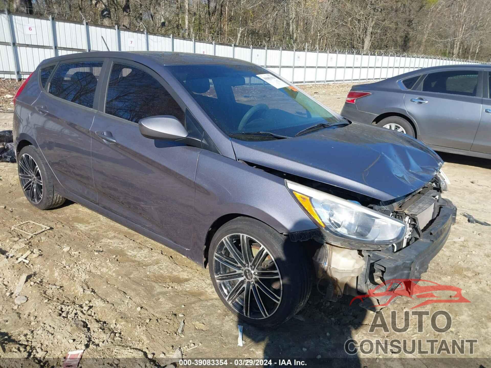 HYUNDAI ACCENT 2016 - KMHCT5AE8GU273603