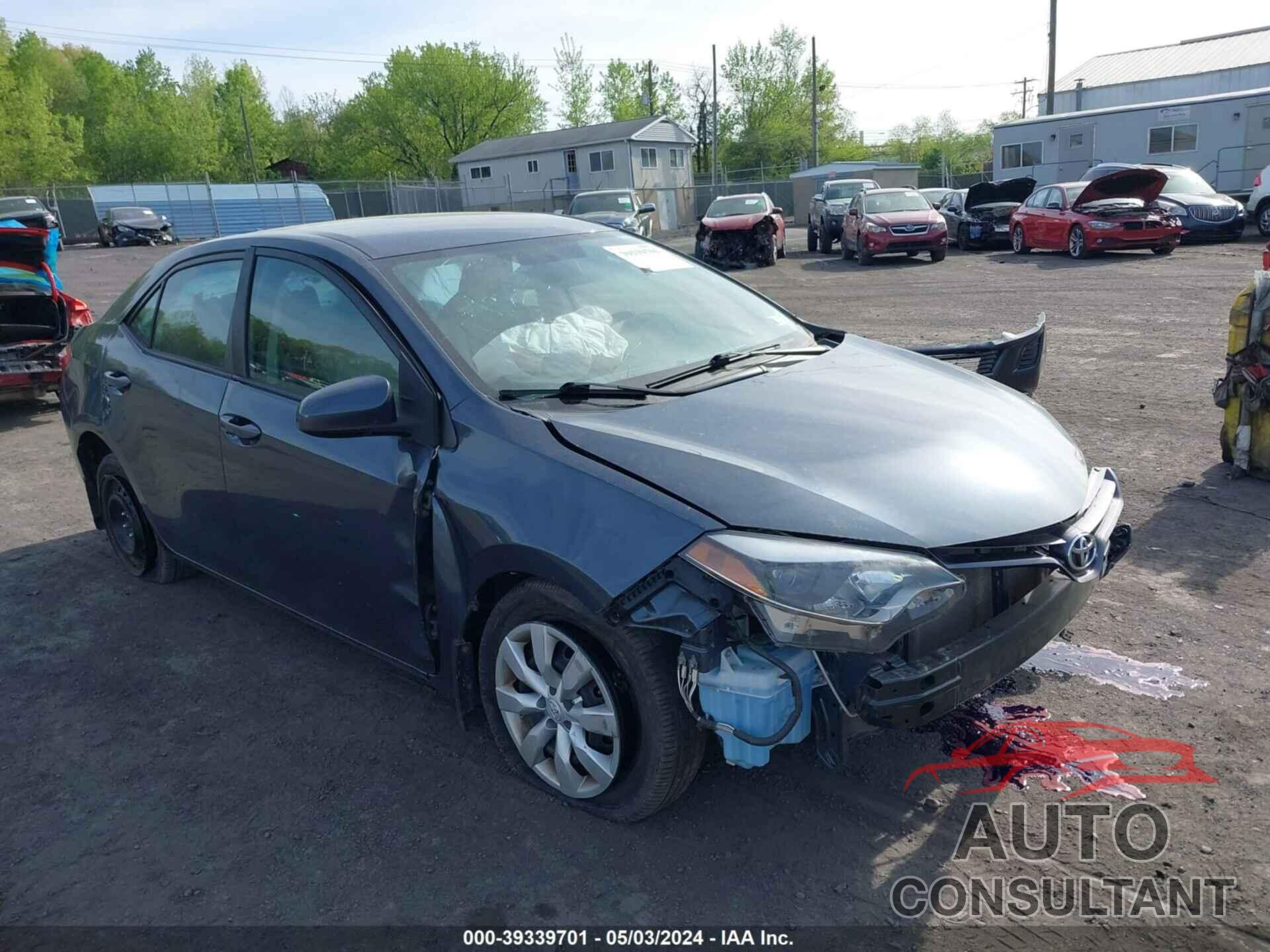 TOYOTA COROLLA 2016 - 2T1BURHE8GC689562