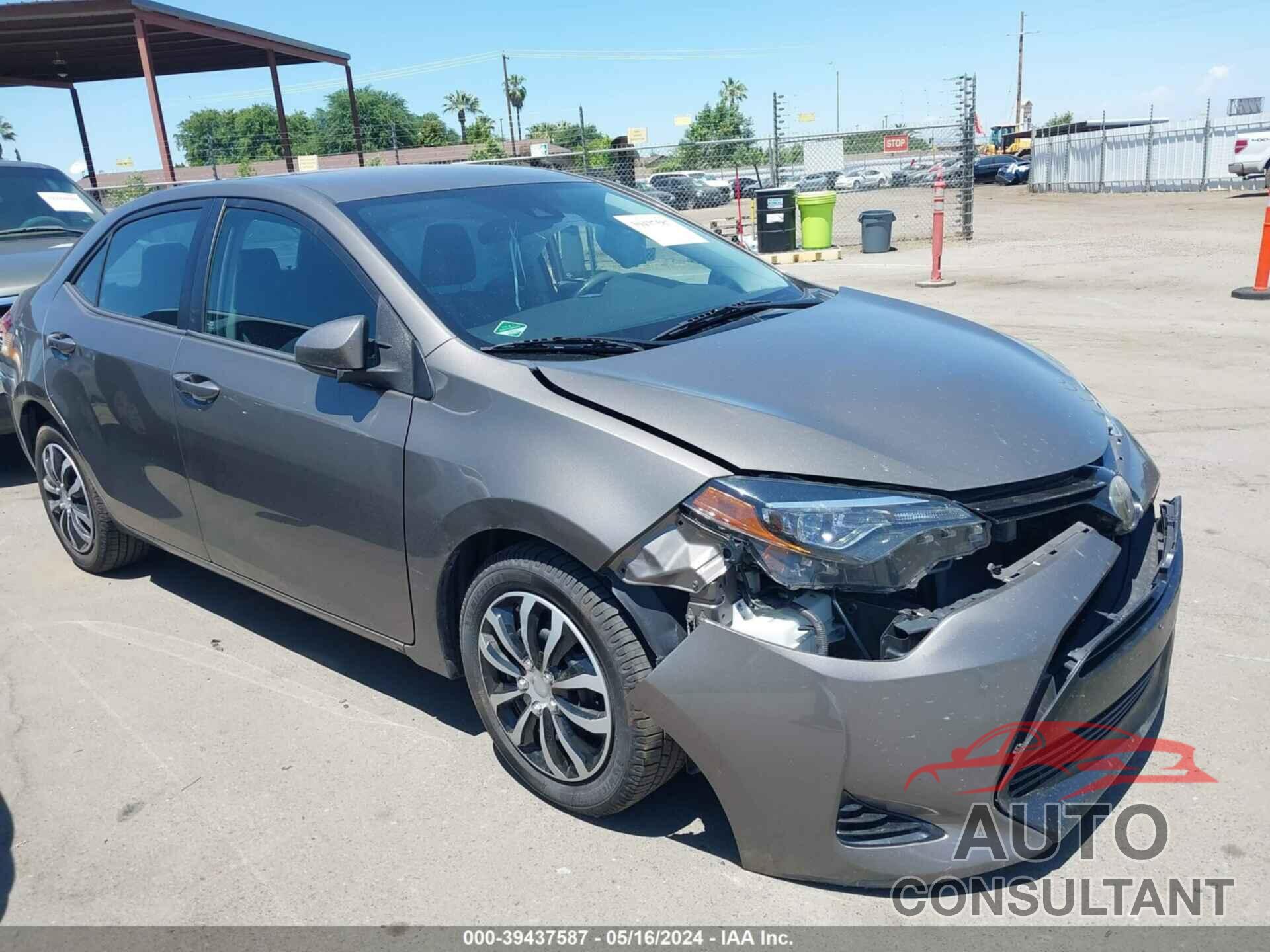 TOYOTA COROLLA 2018 - 2T1BURHE9JC986413