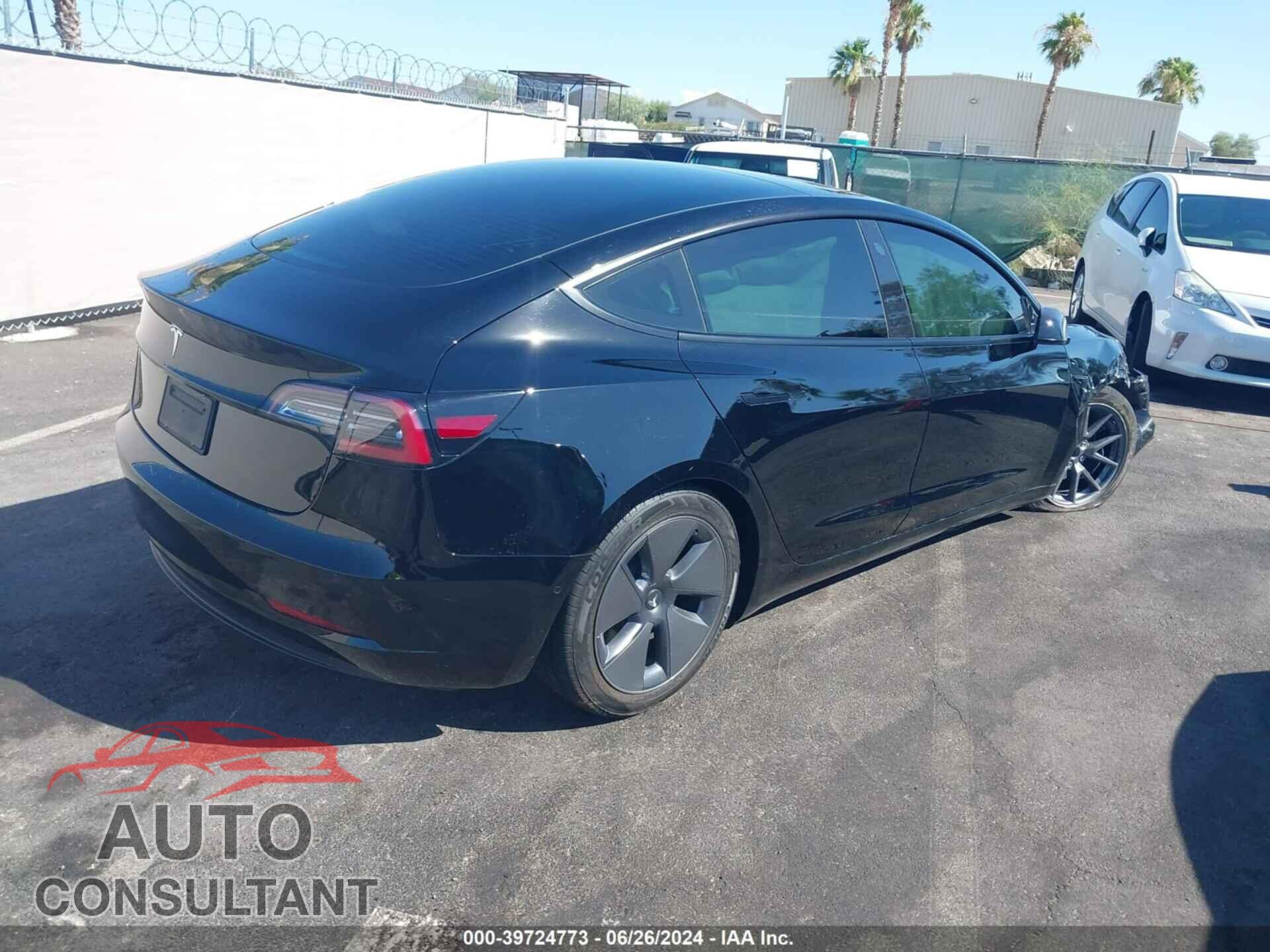 TESLA MODEL 3 2022 - 5YJ3E1EA2NF133874