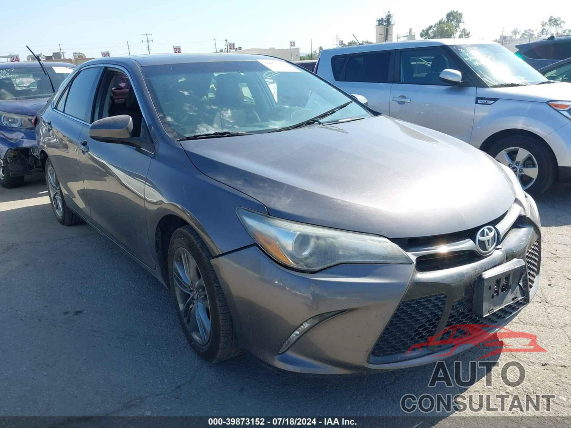 TOYOTA CAMRY 2017 - 4T1BF1FK6HU301362