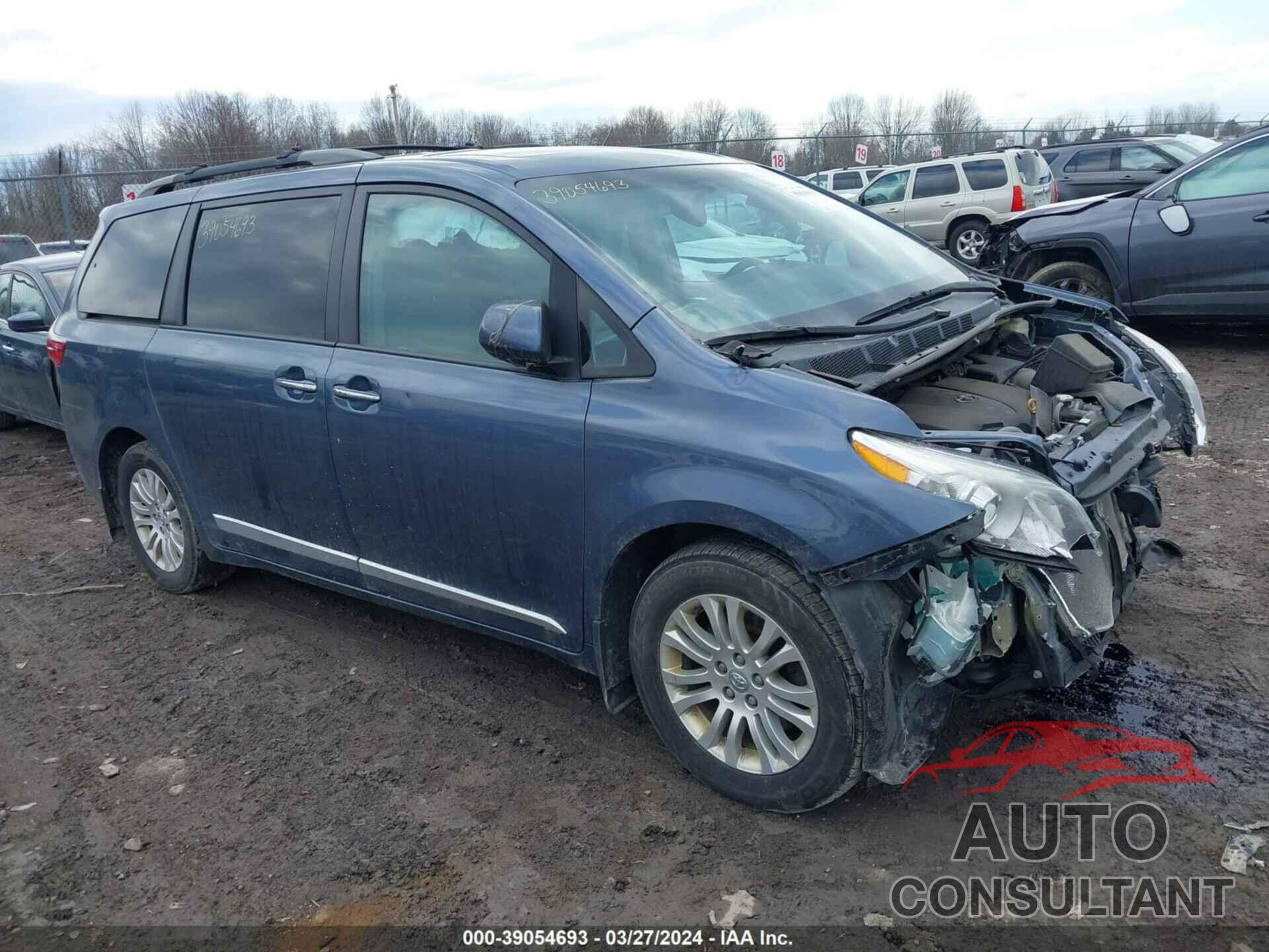 TOYOTA SIENNA 2017 - 5TDYZ3DC0HS878535