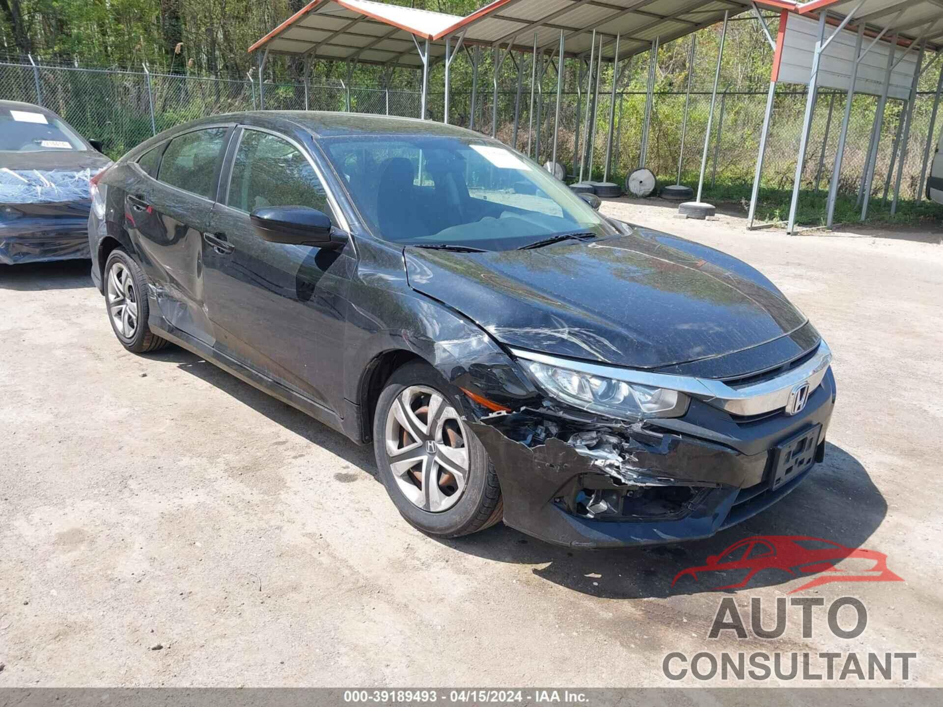 HONDA CIVIC 2017 - 2HGFC2F54HH576604