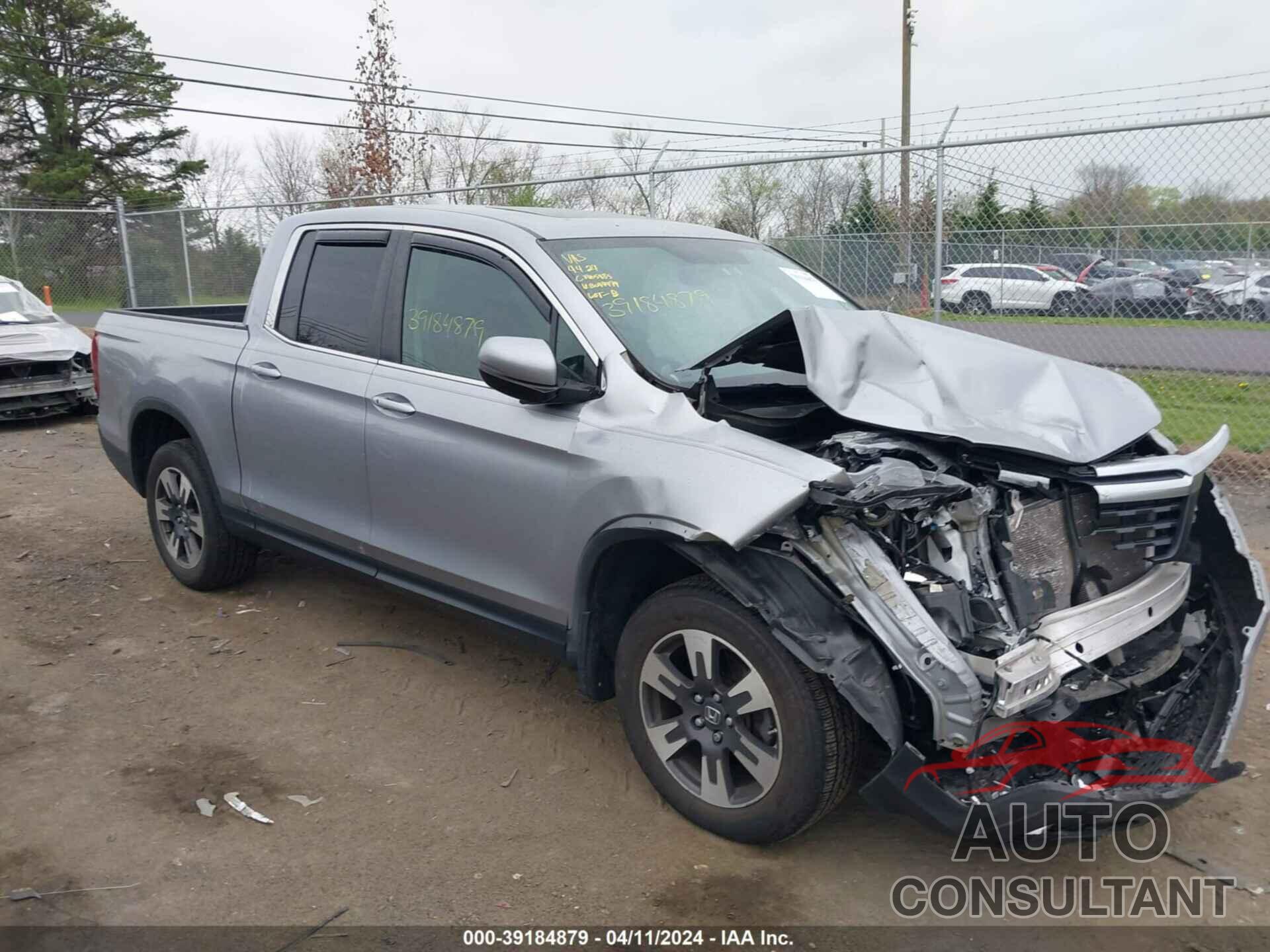 HONDA RIDGELINE 2019 - 5FPYK3F52KB044479