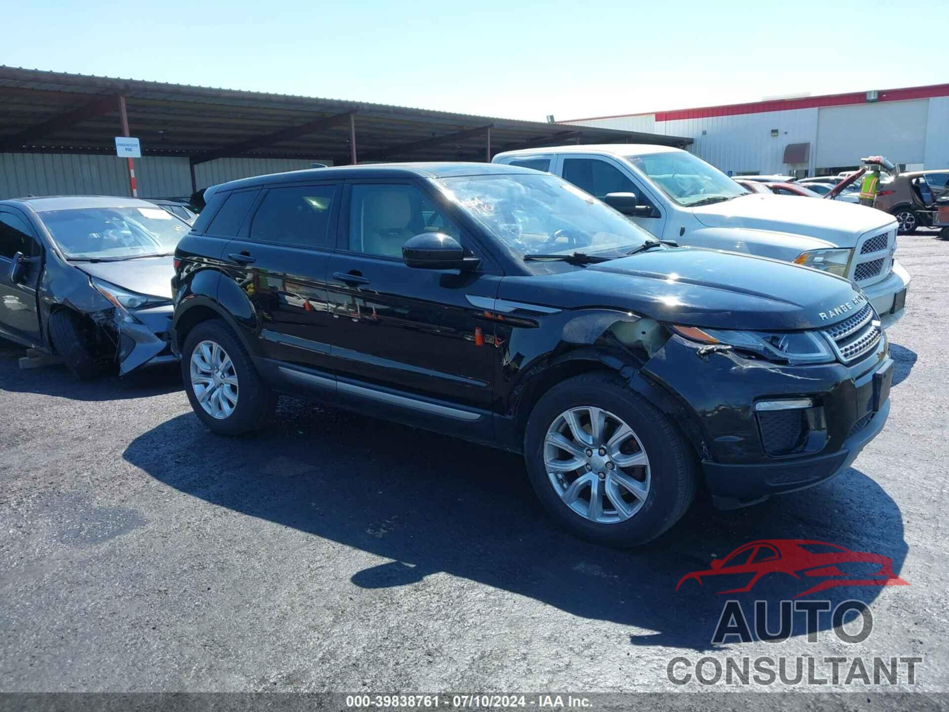 LAND ROVER RANGE ROVER EVOQUE 2018 - SALVP2RX6JH324031