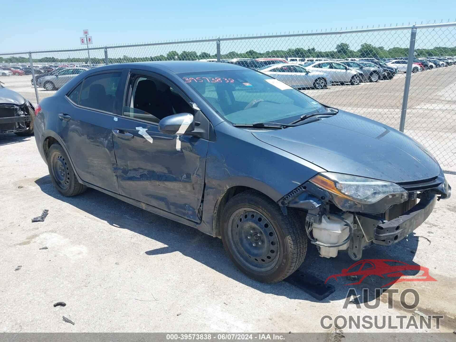 TOYOTA COROLLA 2017 - 5YFBURHE3HP578743