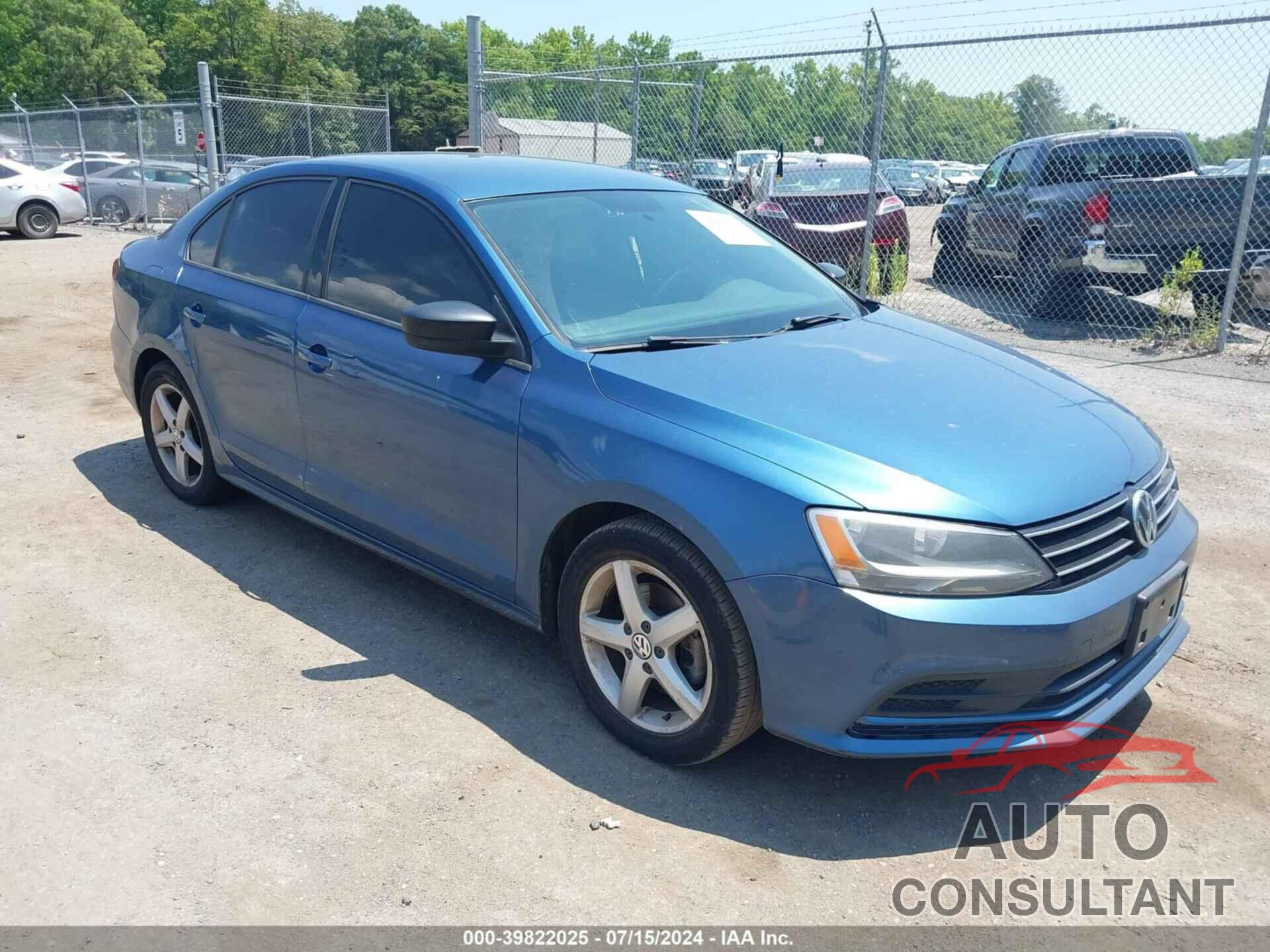 VOLKSWAGEN JETTA 2016 - 3VW267AJ6GM373815