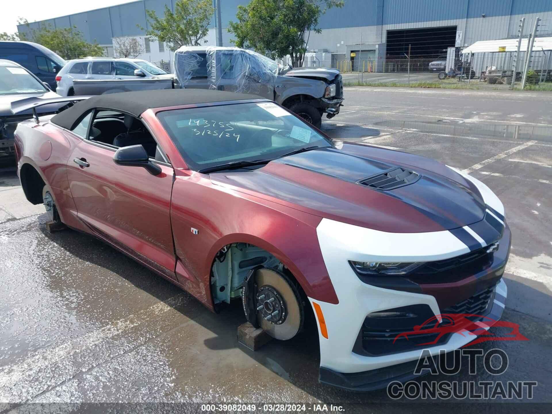 CHEVROLET CAMARO 2022 - 1G1FG3D78N0101690