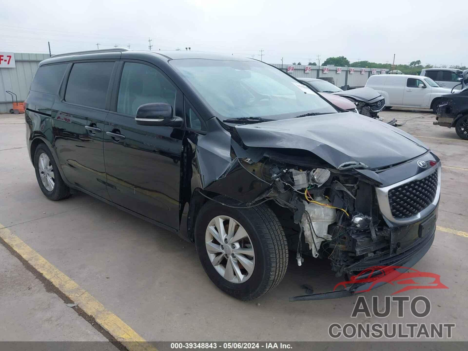 KIA SEDONA 2017 - KNDMB5C18H6313707