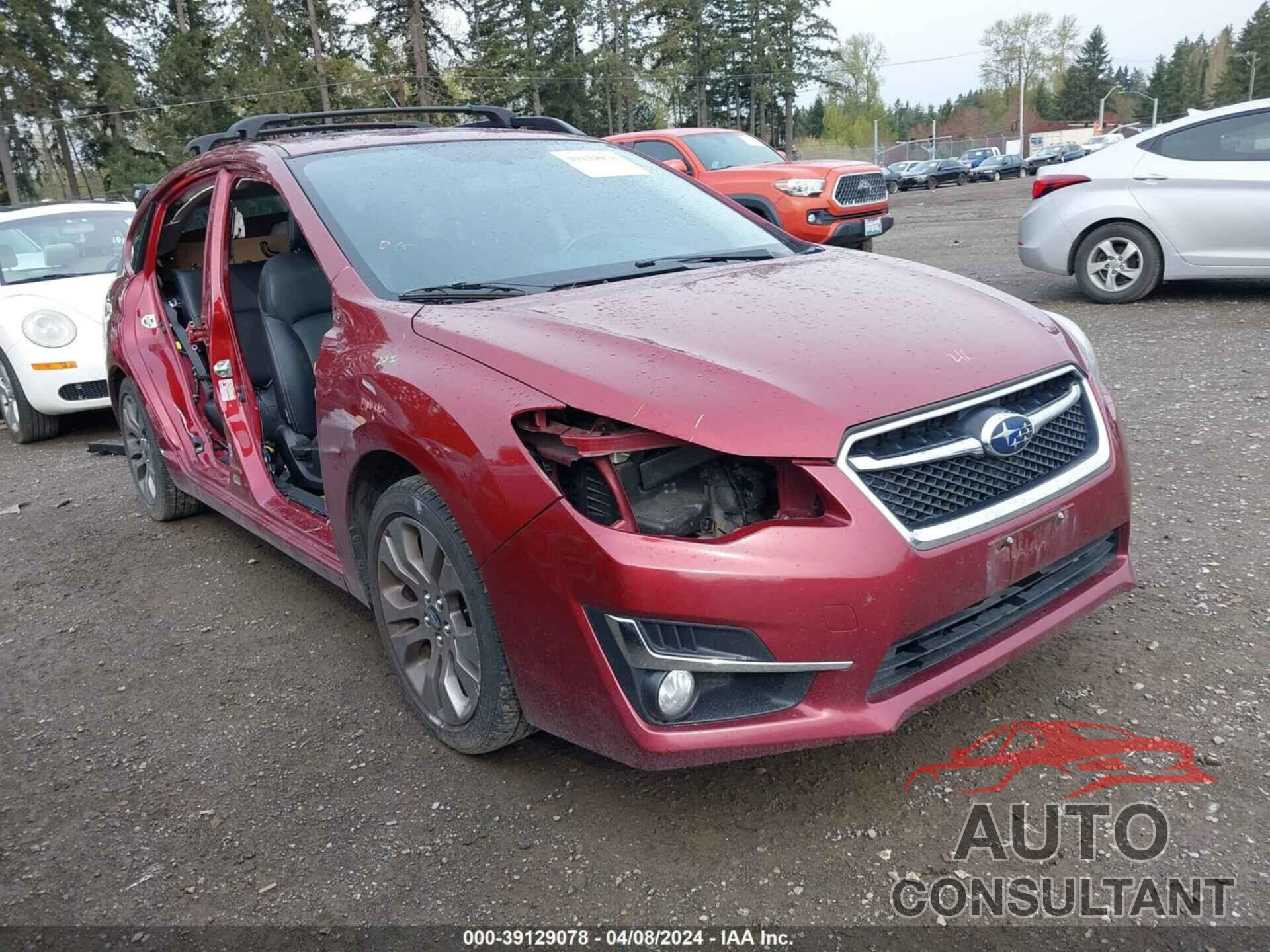 SUBARU IMPREZA 2016 - JF1GPAU61G8216830