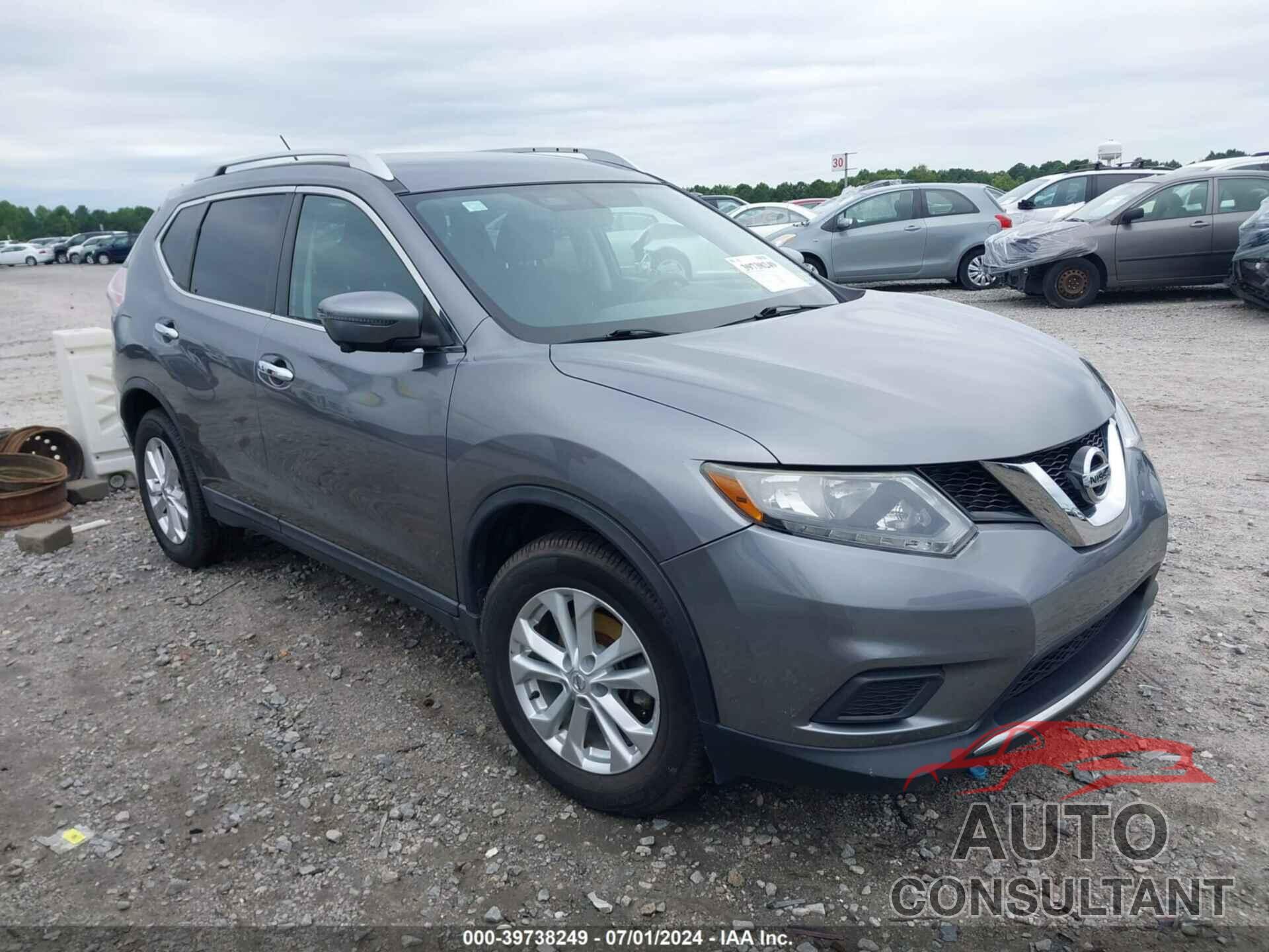 NISSAN ROGUE 2016 - KNMAT2MV4GP666115