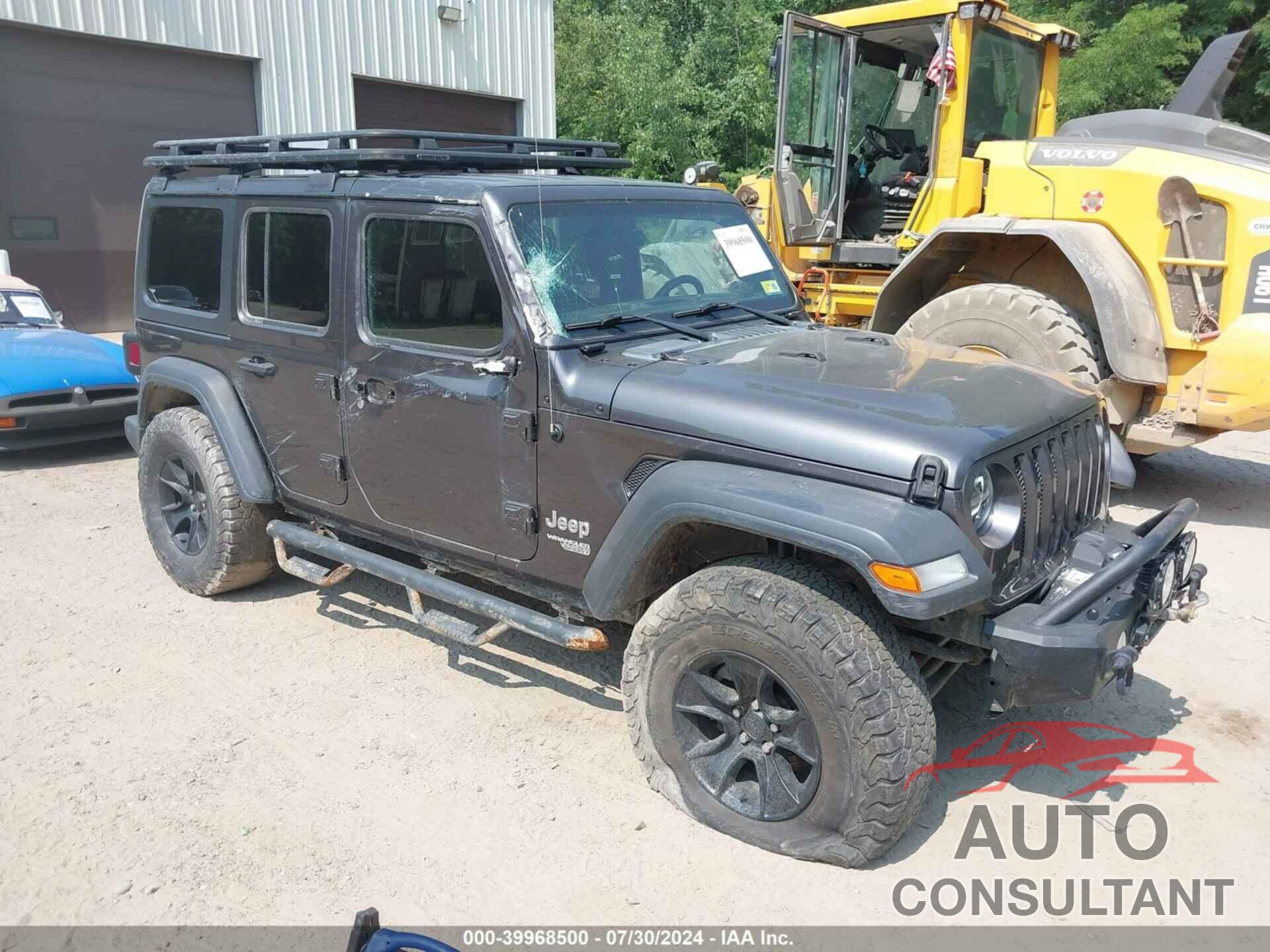 JEEP WRANGLER UNLIMITED 2018 - 1C4HJXDG0JW108911