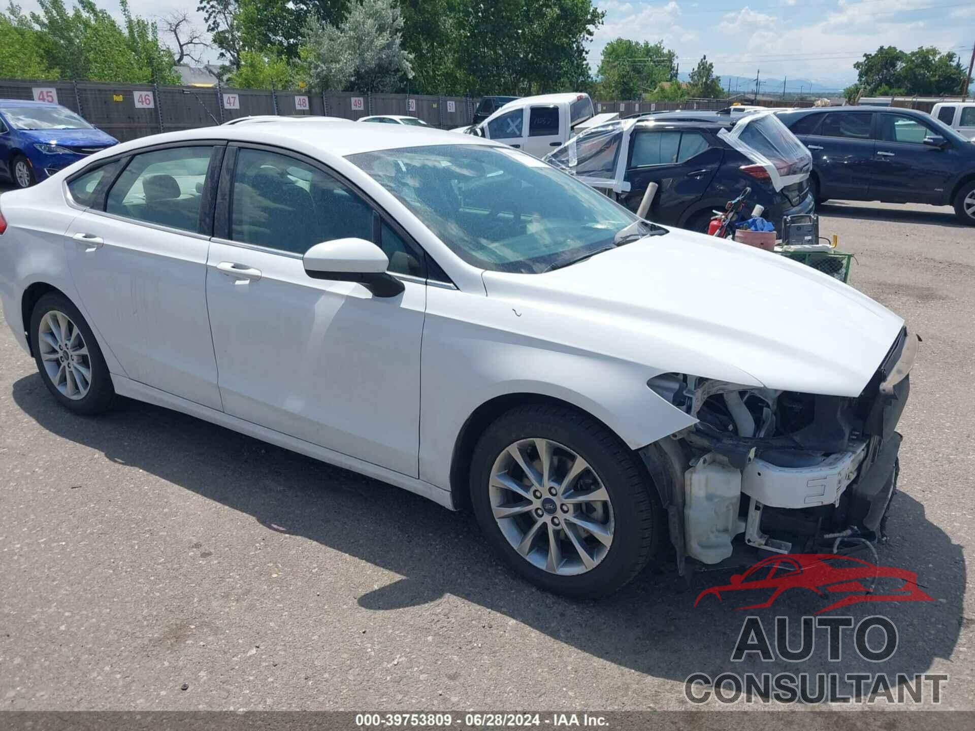 FORD FUSION 2017 - 3FA6P0H75HR142756