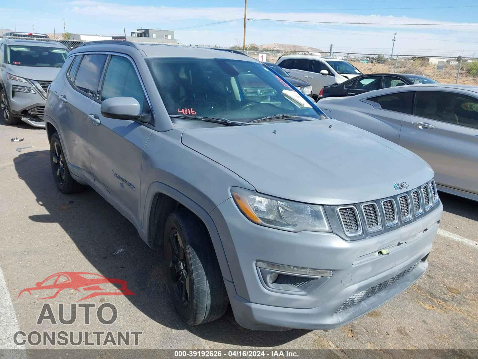 JEEP COMPASS 2017 - 3C4NJCBB6HT629456