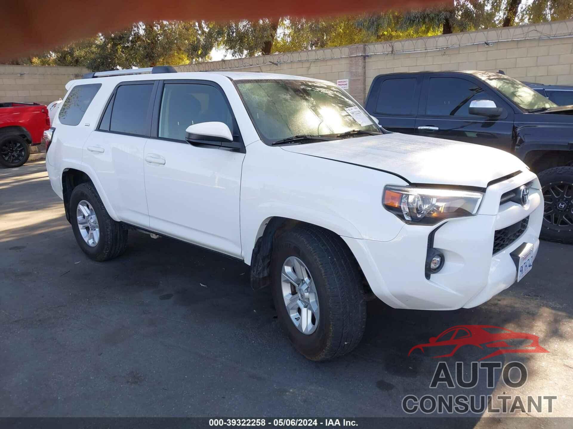 TOYOTA 4RUNNER 2021 - JTEEU5JR6M5238735