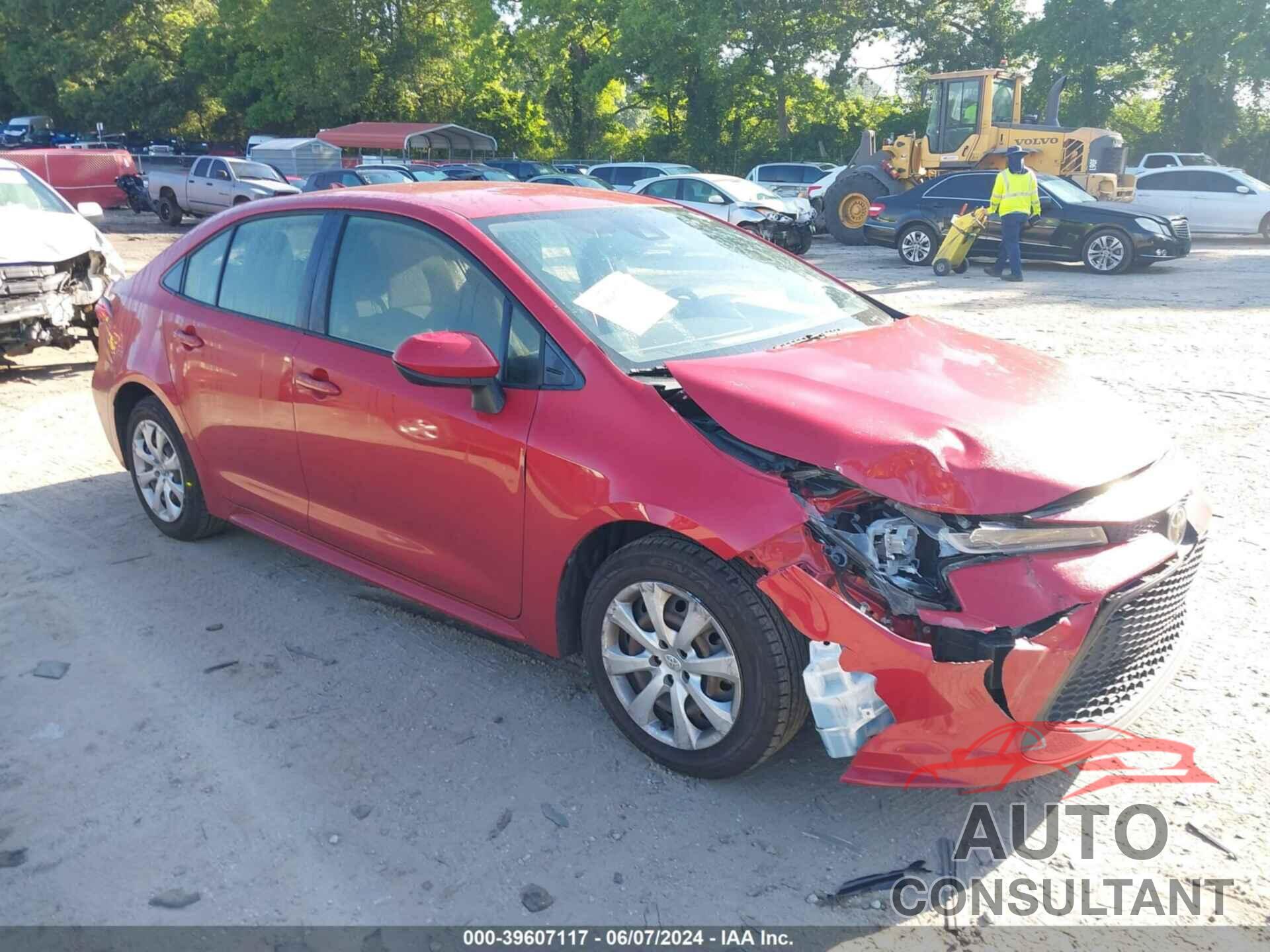 TOYOTA COROLLA 2020 - JTDEPRAE4LJ039642