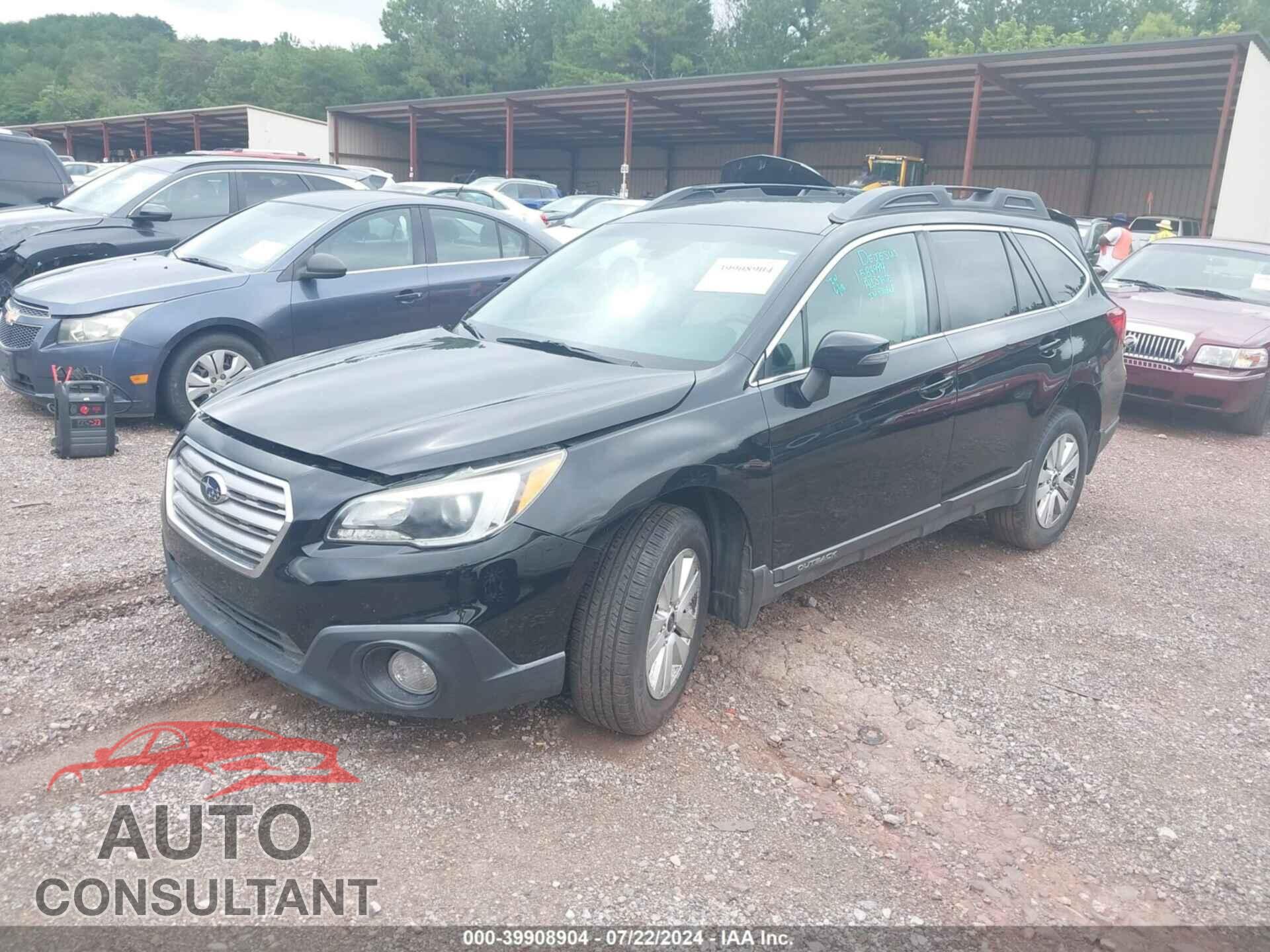 SUBARU OUTBACK 2017 - 4S4BSAFC5H3415606