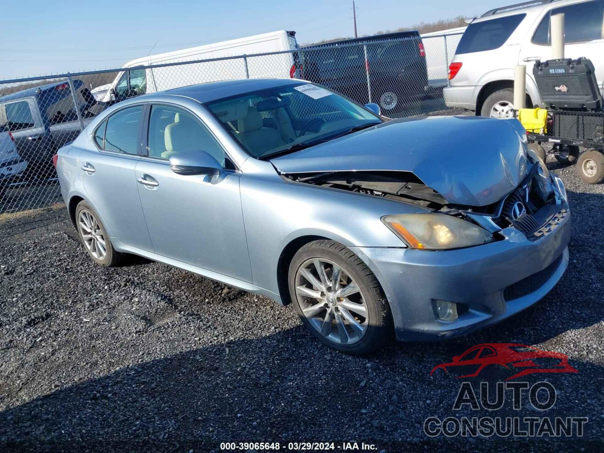 LEXUS IS 250 2009 - JTHBK262592088809