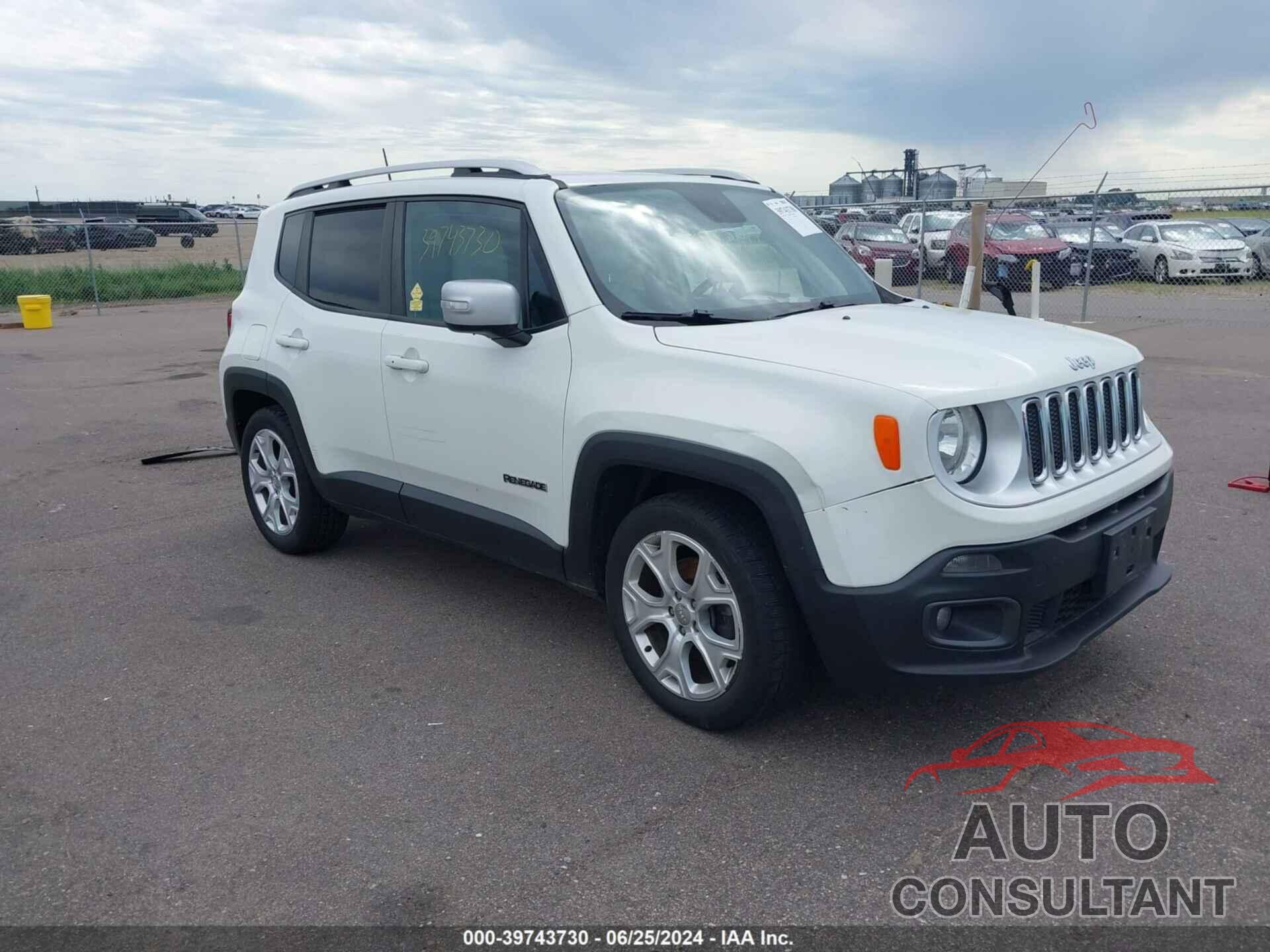 JEEP RENEGADE 2018 - ZACCJADB9JPJ06189