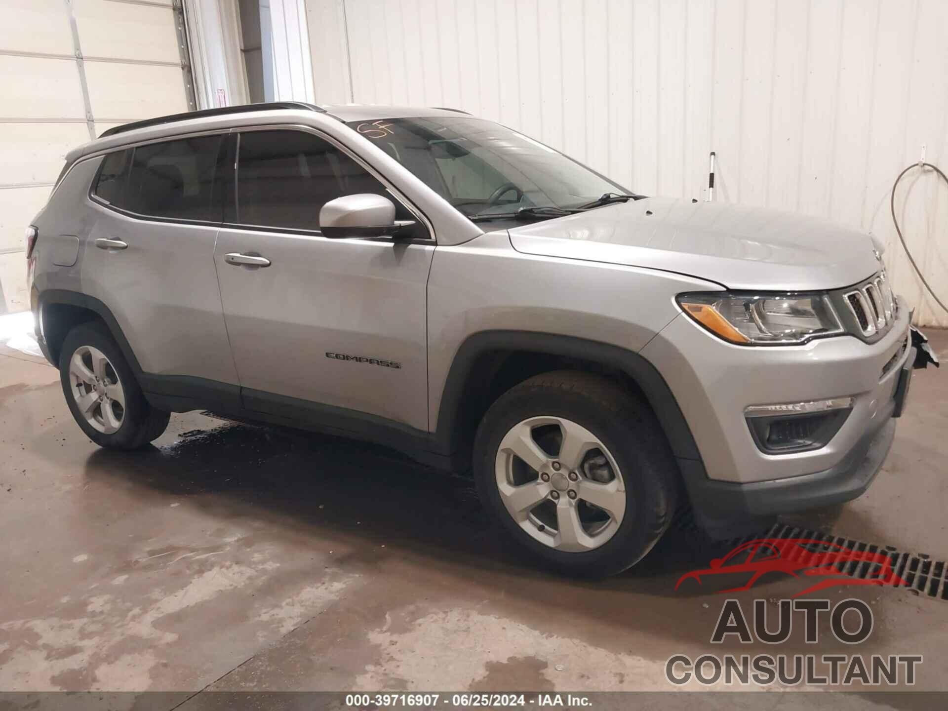 JEEP COMPASS 2019 - 3C4NJDBB0KT648369