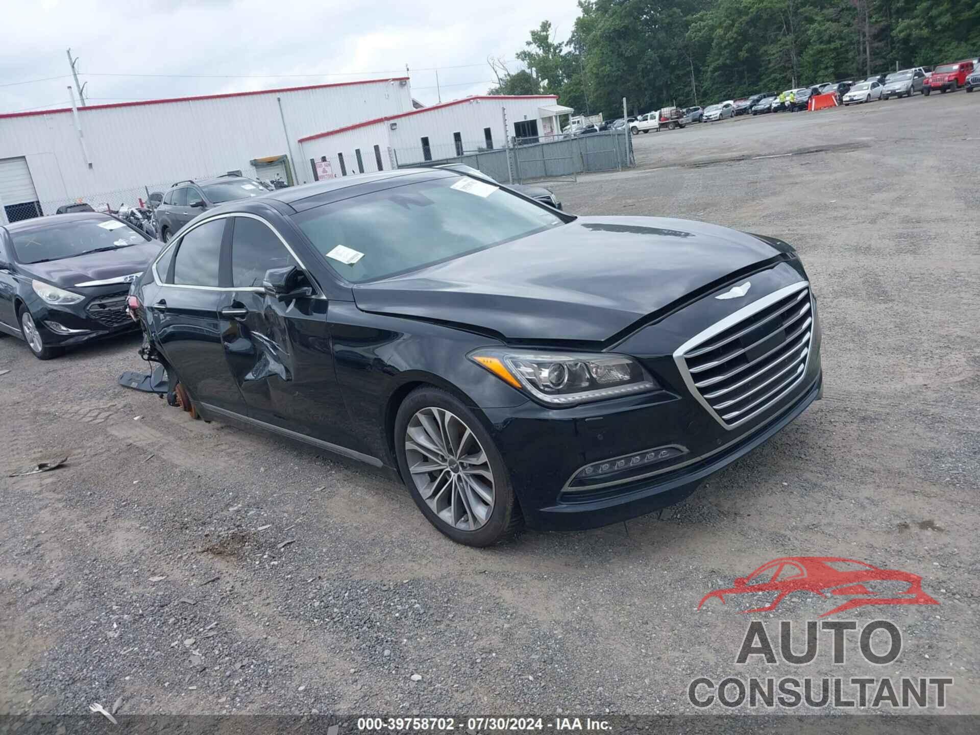 HYUNDAI GENESIS 2016 - KMHGN4JE9GU111968