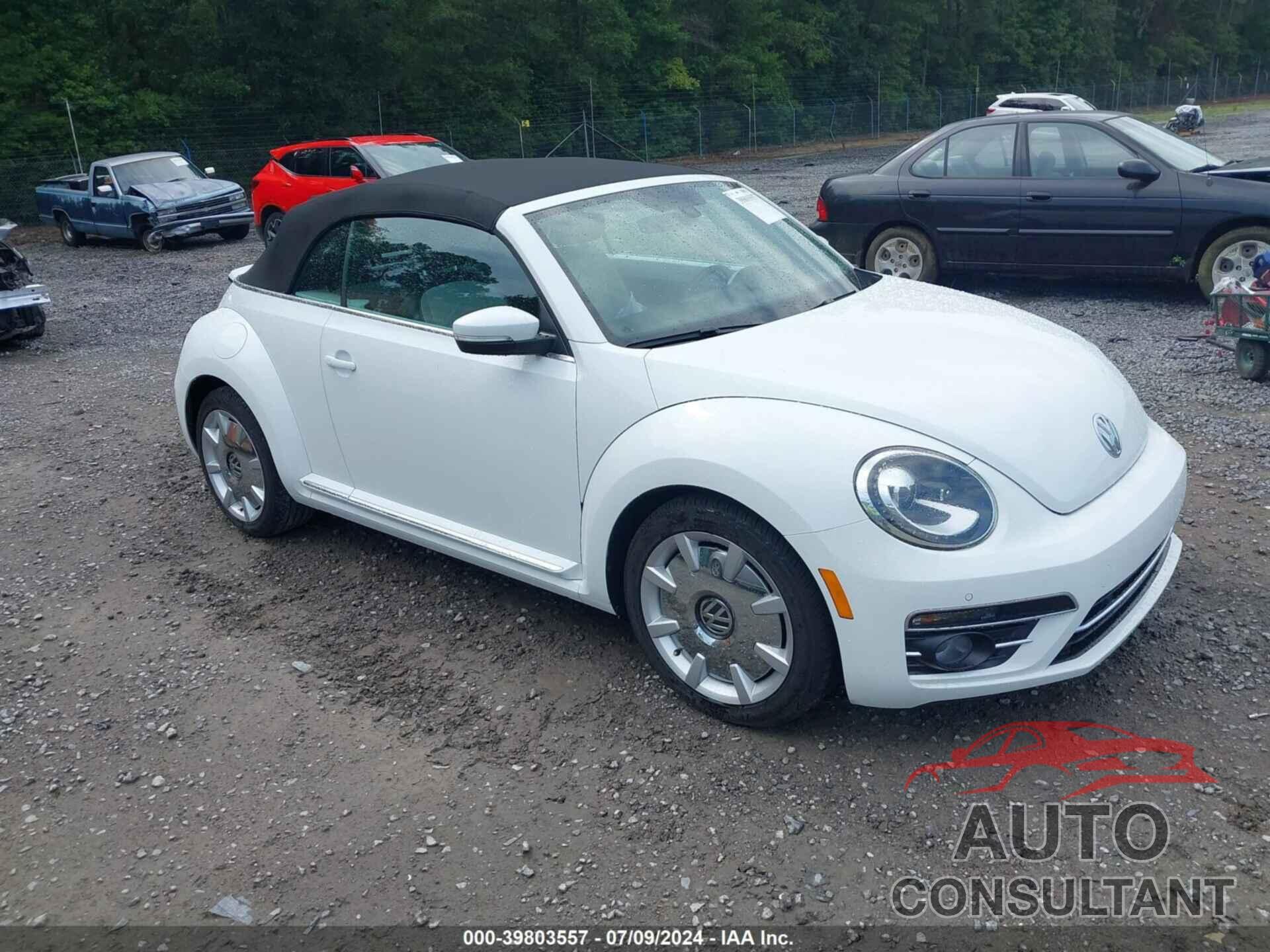 VOLKSWAGEN BEETLE 2019 - 3VW5DAAT3KM502216