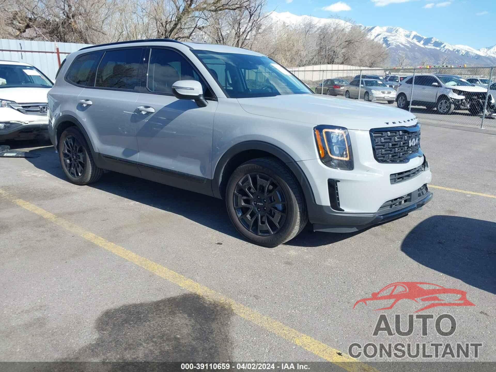 KIA TELLURIDE 2022 - 5XYP3DHC0NG276479