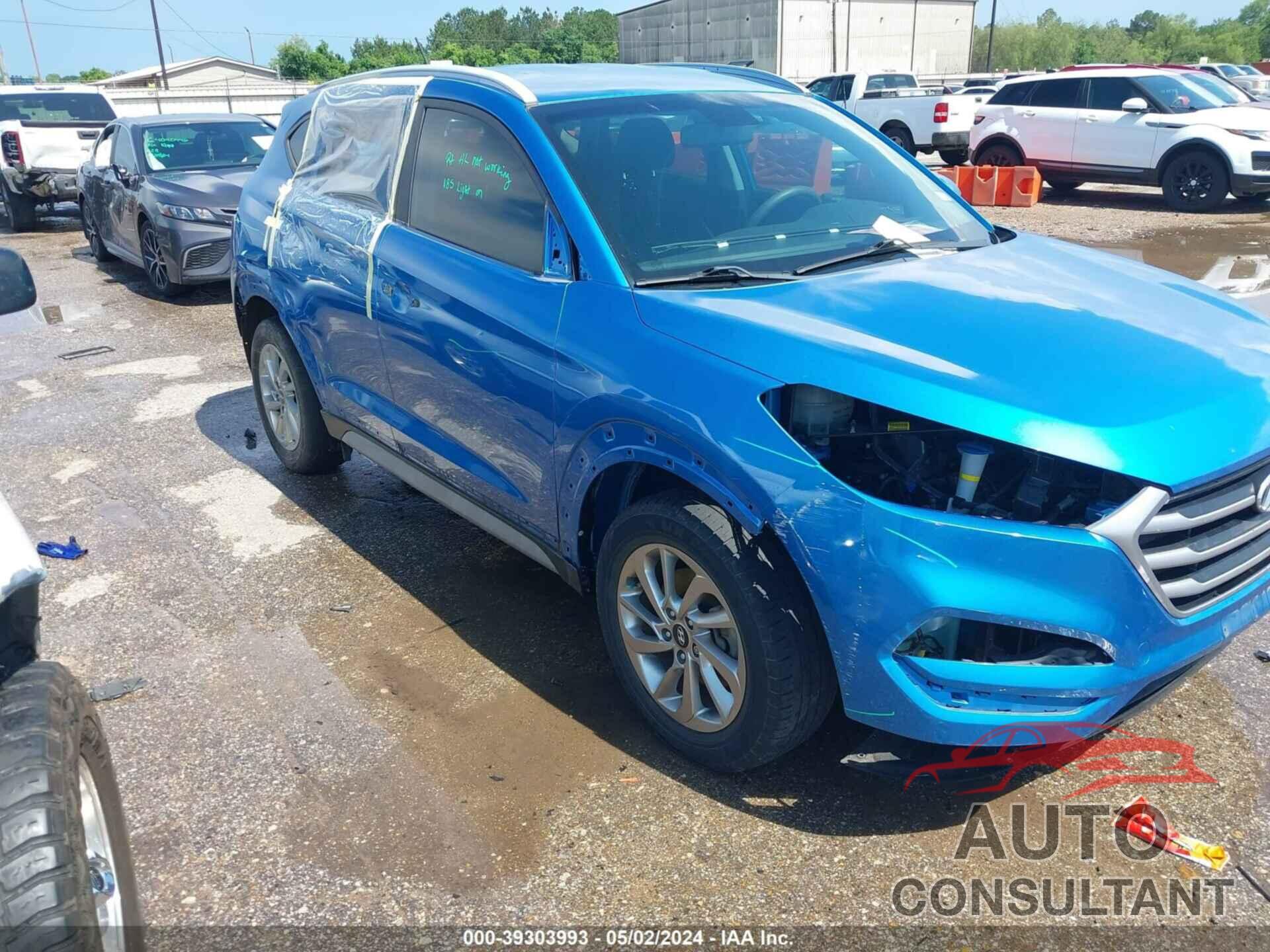 HYUNDAI TUCSON 2017 - KM8J33A4XHU585992