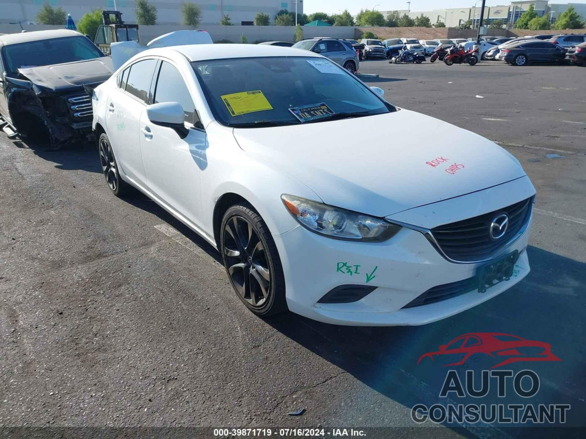 MAZDA MAZDA6 2017 - JM1GL1V50H1112027