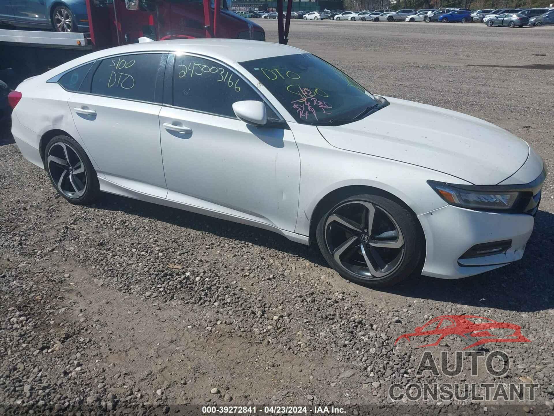 HONDA ACCORD 2018 - 1HGCV1F38JA012724