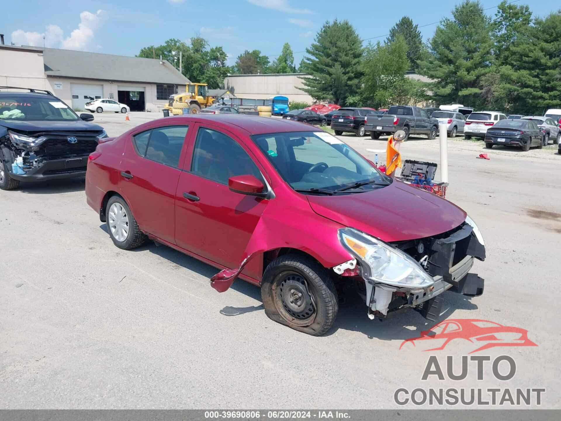 NISSAN VERSA 2016 - 3N1CN7AP4GL889596