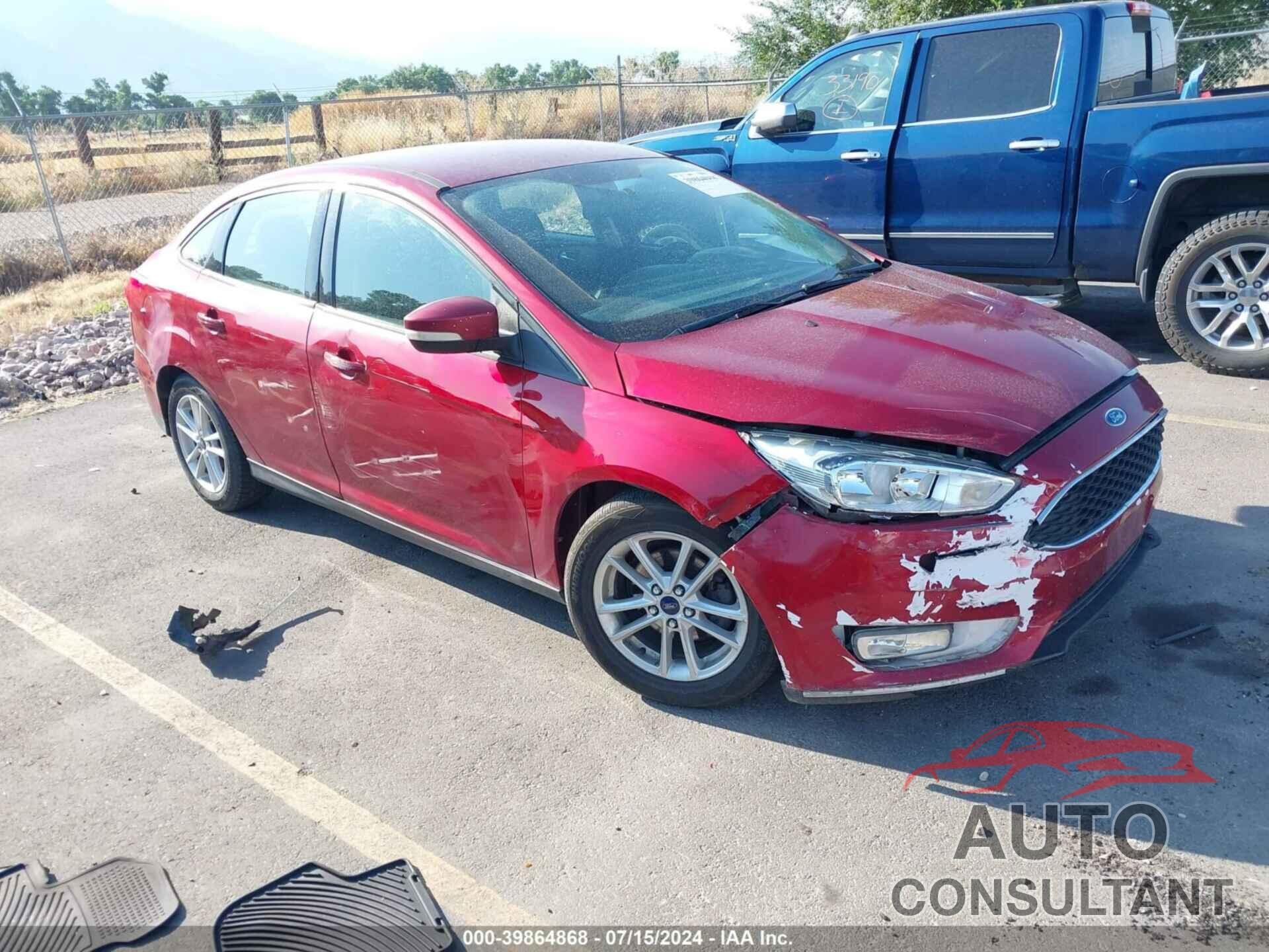 FORD FOCUS 2017 - 1FADP3F26HL266890