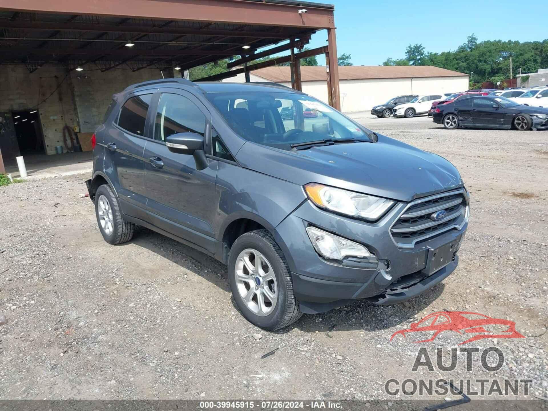 FORD ECOSPORT 2020 - MAJ6S3GL6LC330644