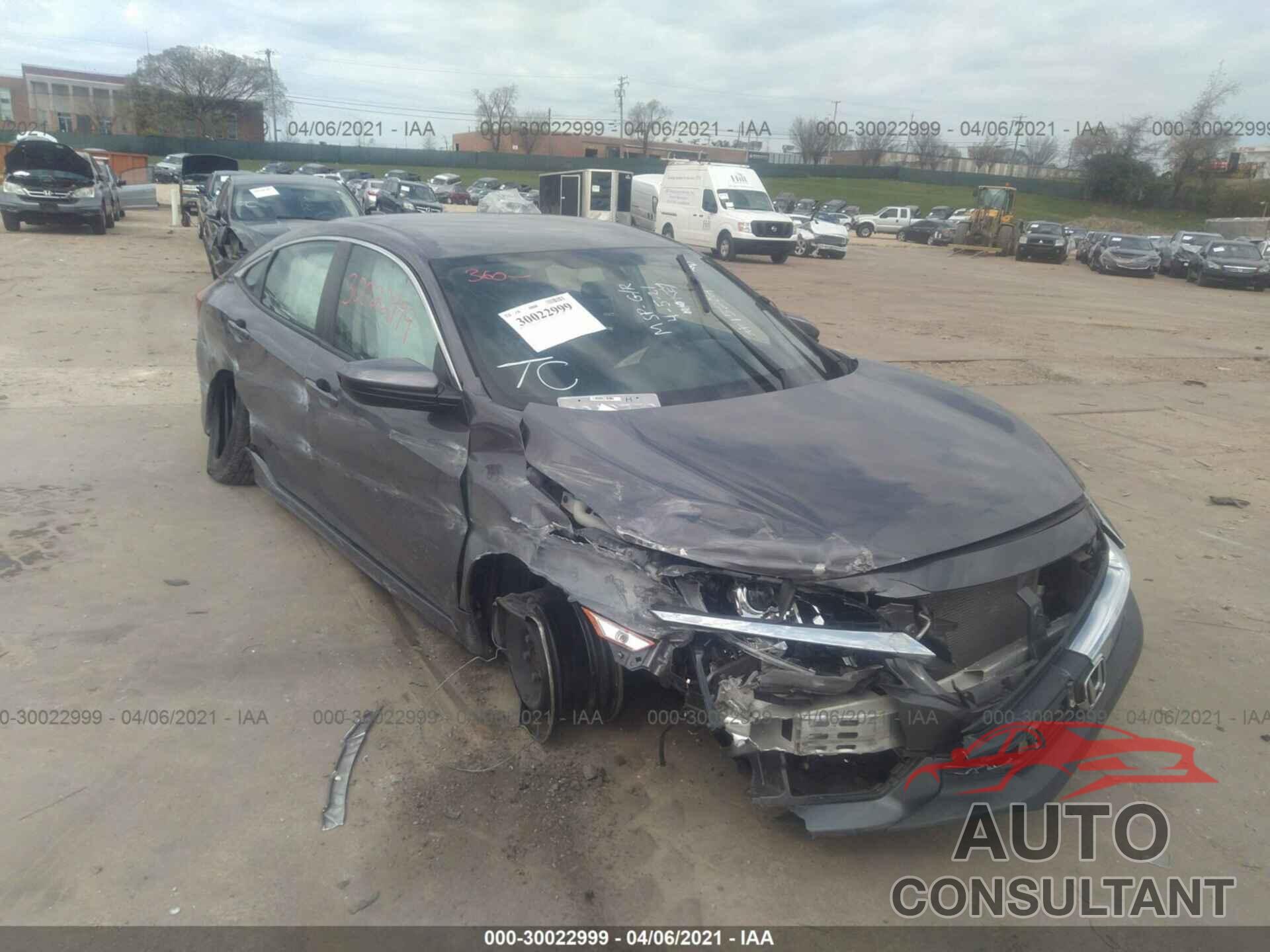 HONDA CIVIC SEDAN 2016 - 19XFC2F51GE210477